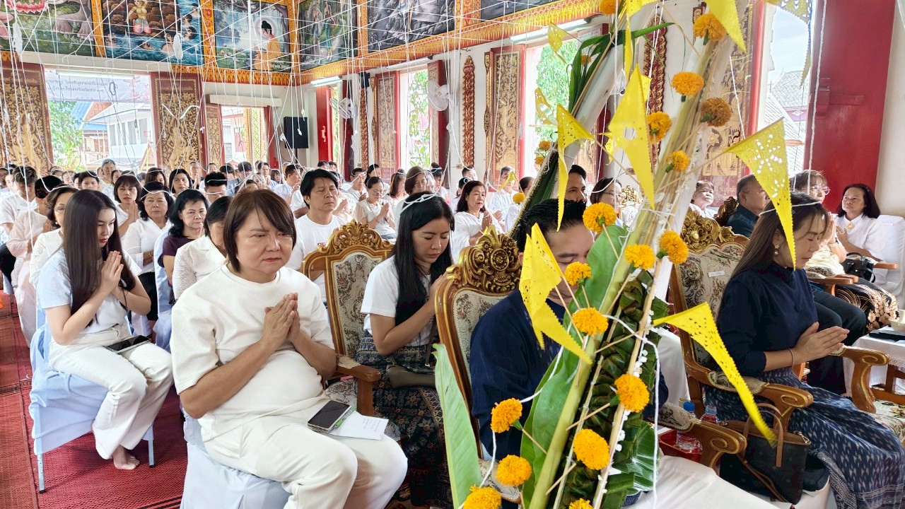 ภาพร่วมพิธีกรรมวัดสีมาราม