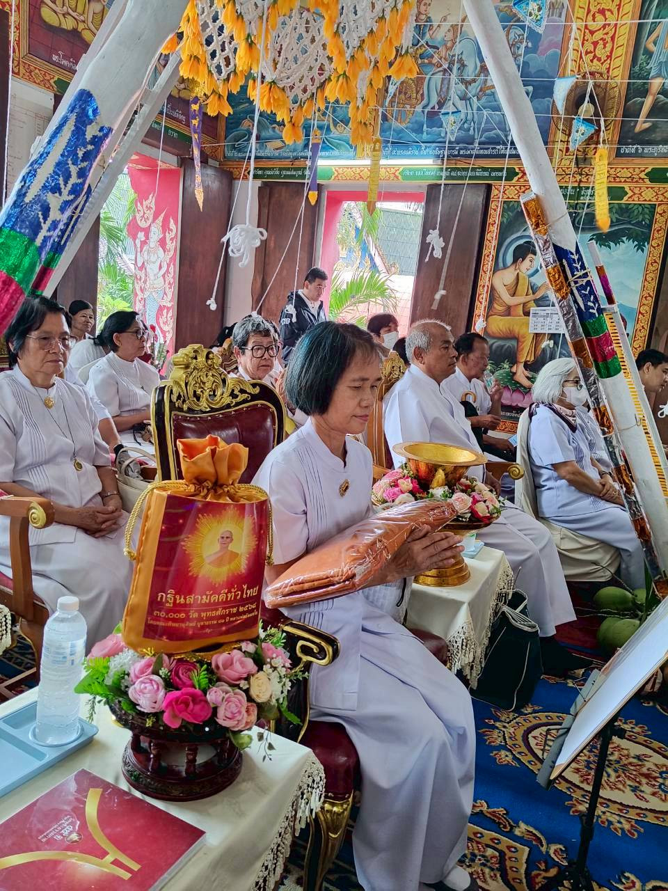 ภาพร่วมพิธีกรรมวัดดวงดี