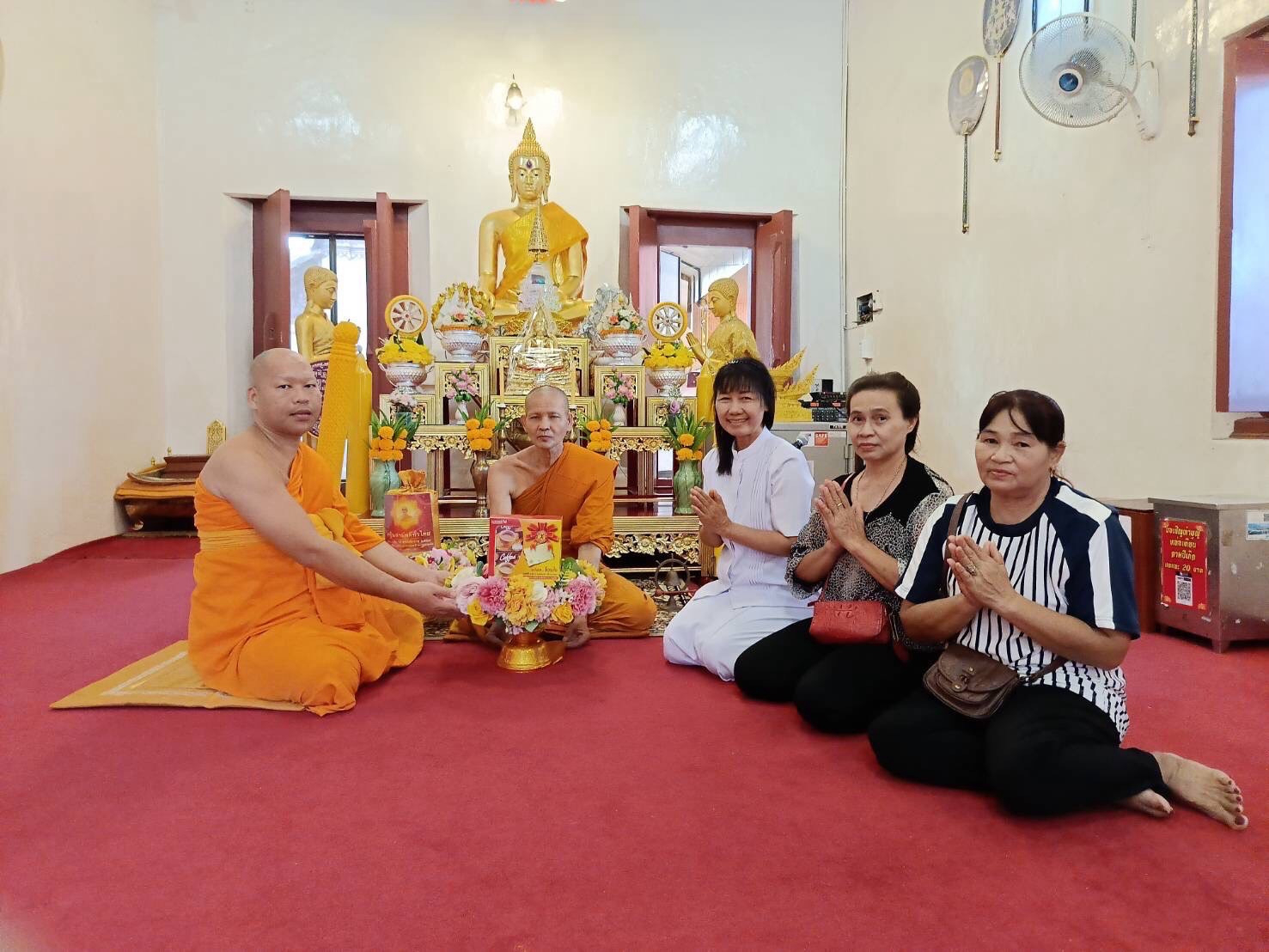 ภาพกล่าวคำถวายกฐินวัดธรรมามูล