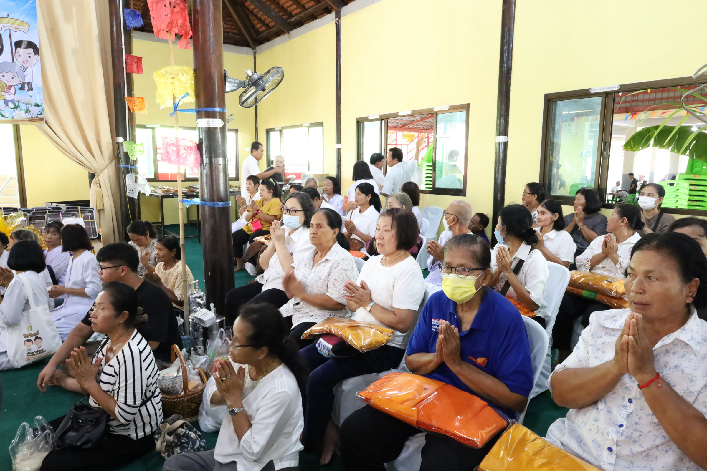 ภาพร่วมพิธีกรรมวัดดอนสุทธาวาส