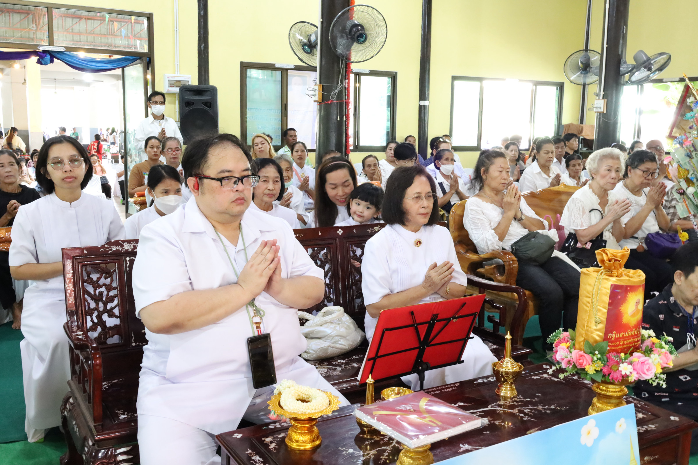 ภาพร่วมพิธีกรรมวัดดอนสุทธาวาส