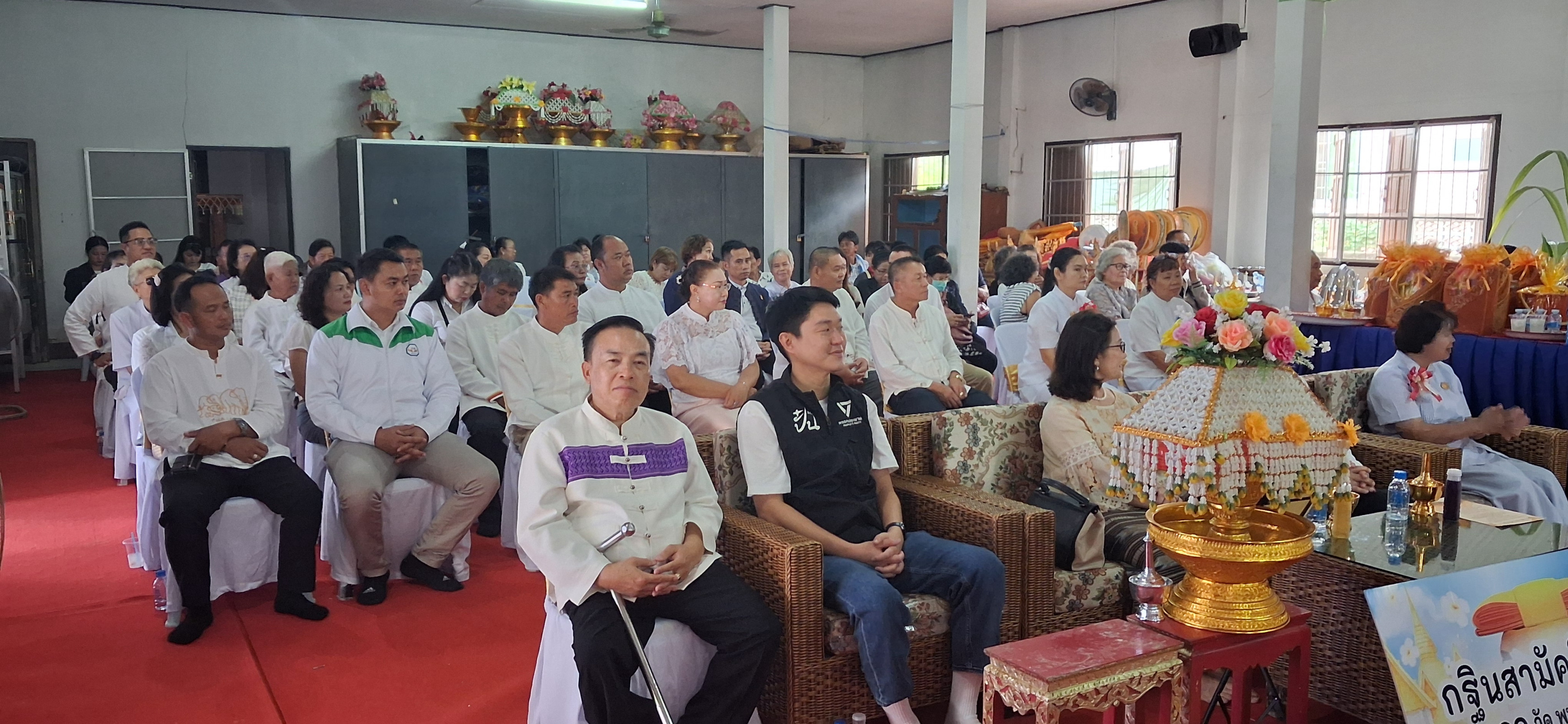 ภาพร่วมพิธีกรรมวัดป่ายางหลวง
