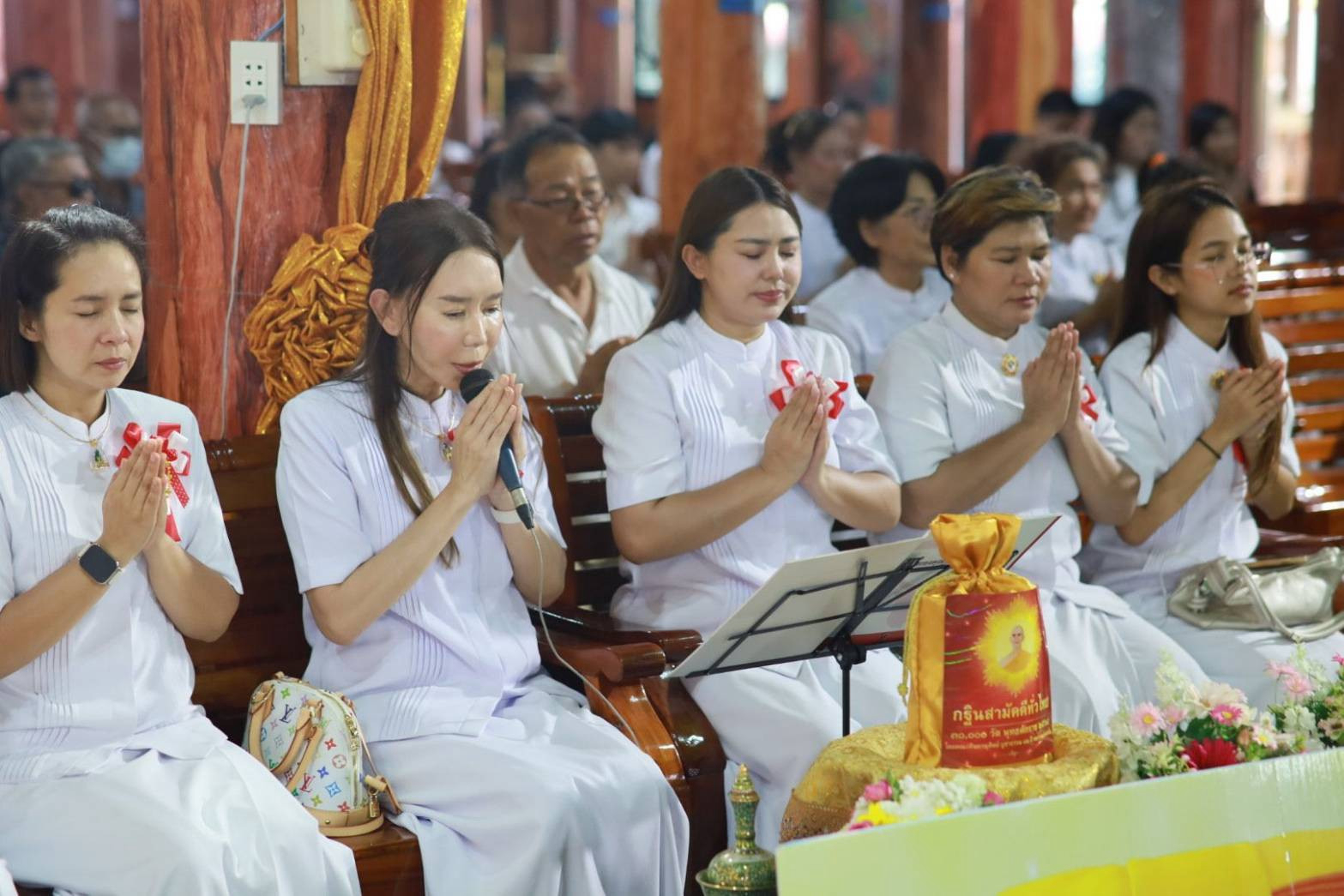 ภาพร่วมพิธีกรรมวัดไทรย์