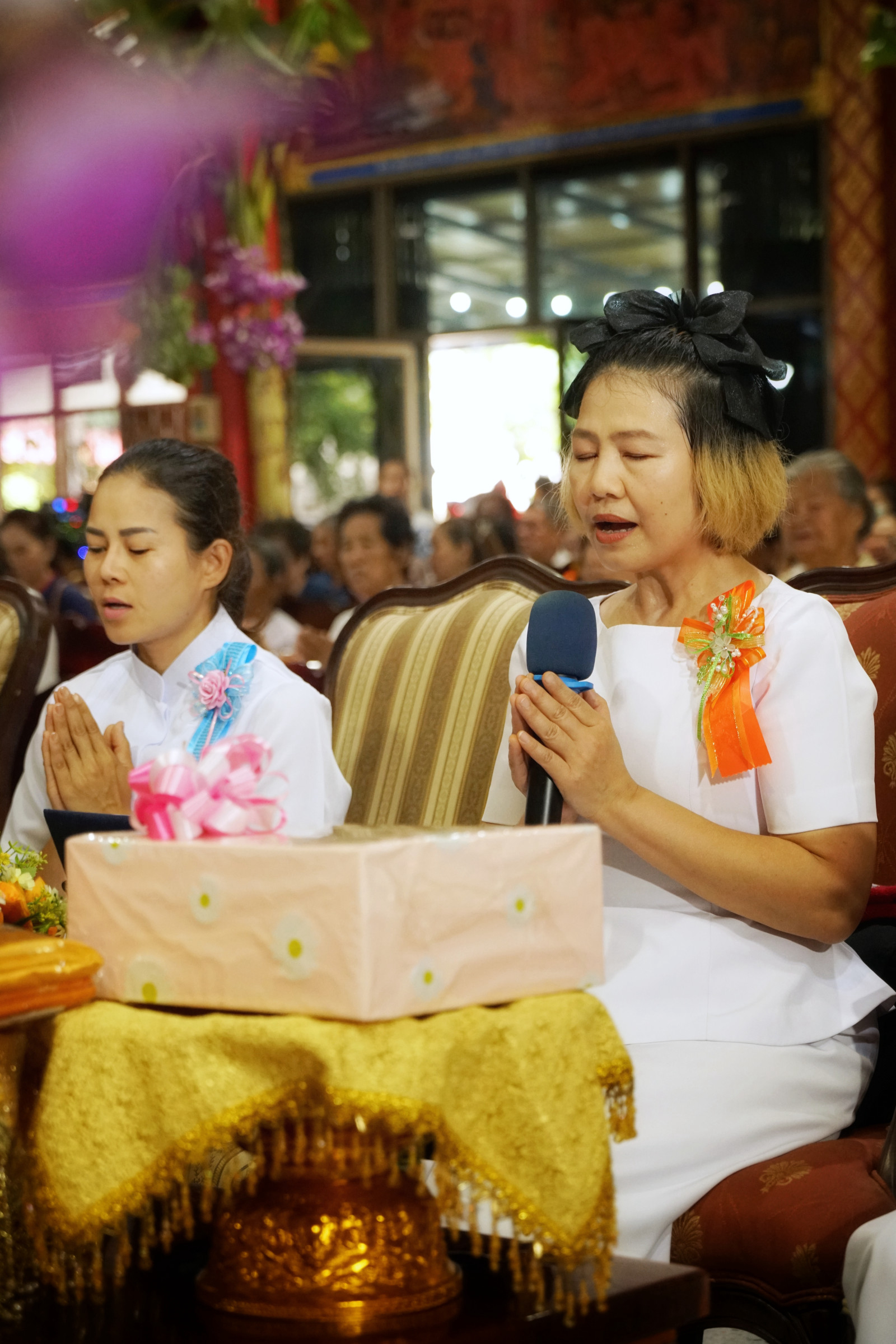 ภาพกล่าวคำถวายกฐินวัดสุขวราราม