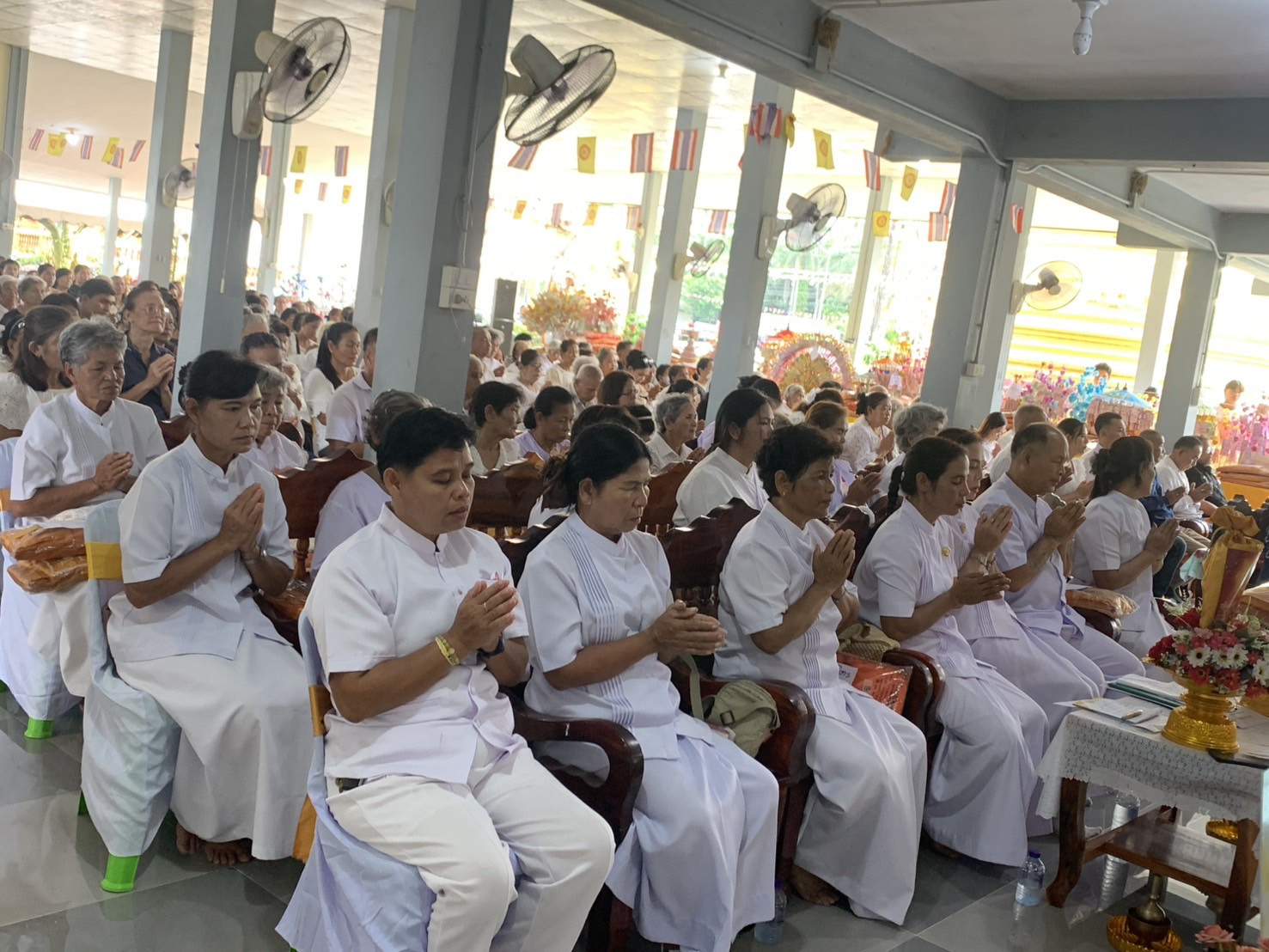 ภาพร่วมพิธีกรรมวัดควนไทรงาม