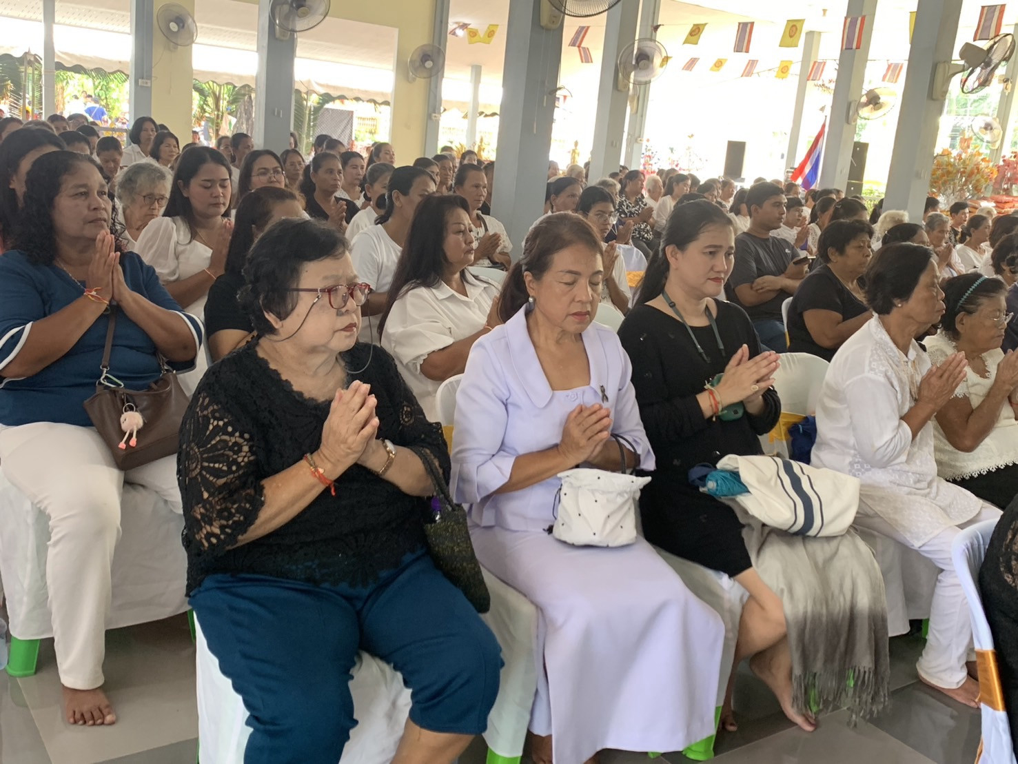 ภาพร่วมพิธีกรรมวัดควนไทรงาม