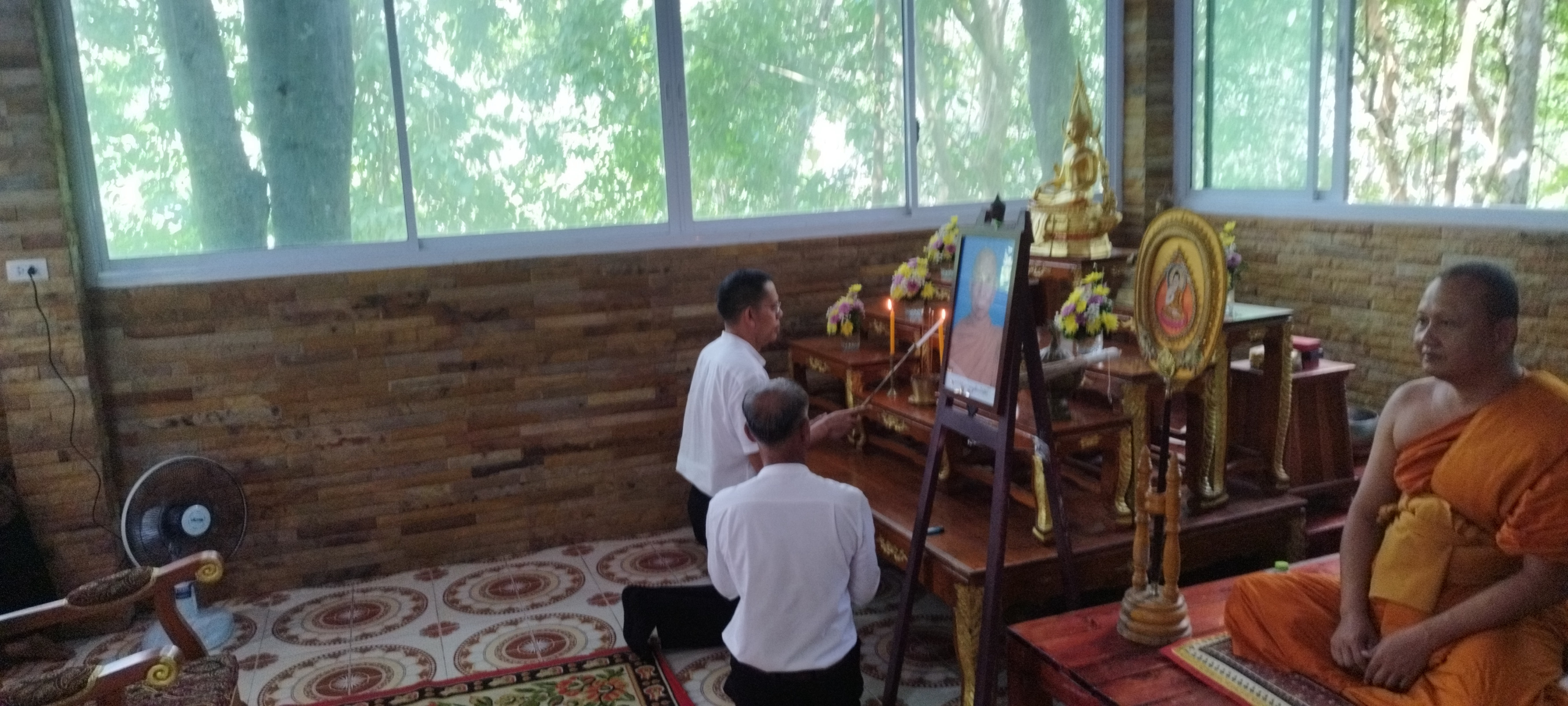 ภาพร่วมพิธีกรรมวัดรุ่งโรจนาราม