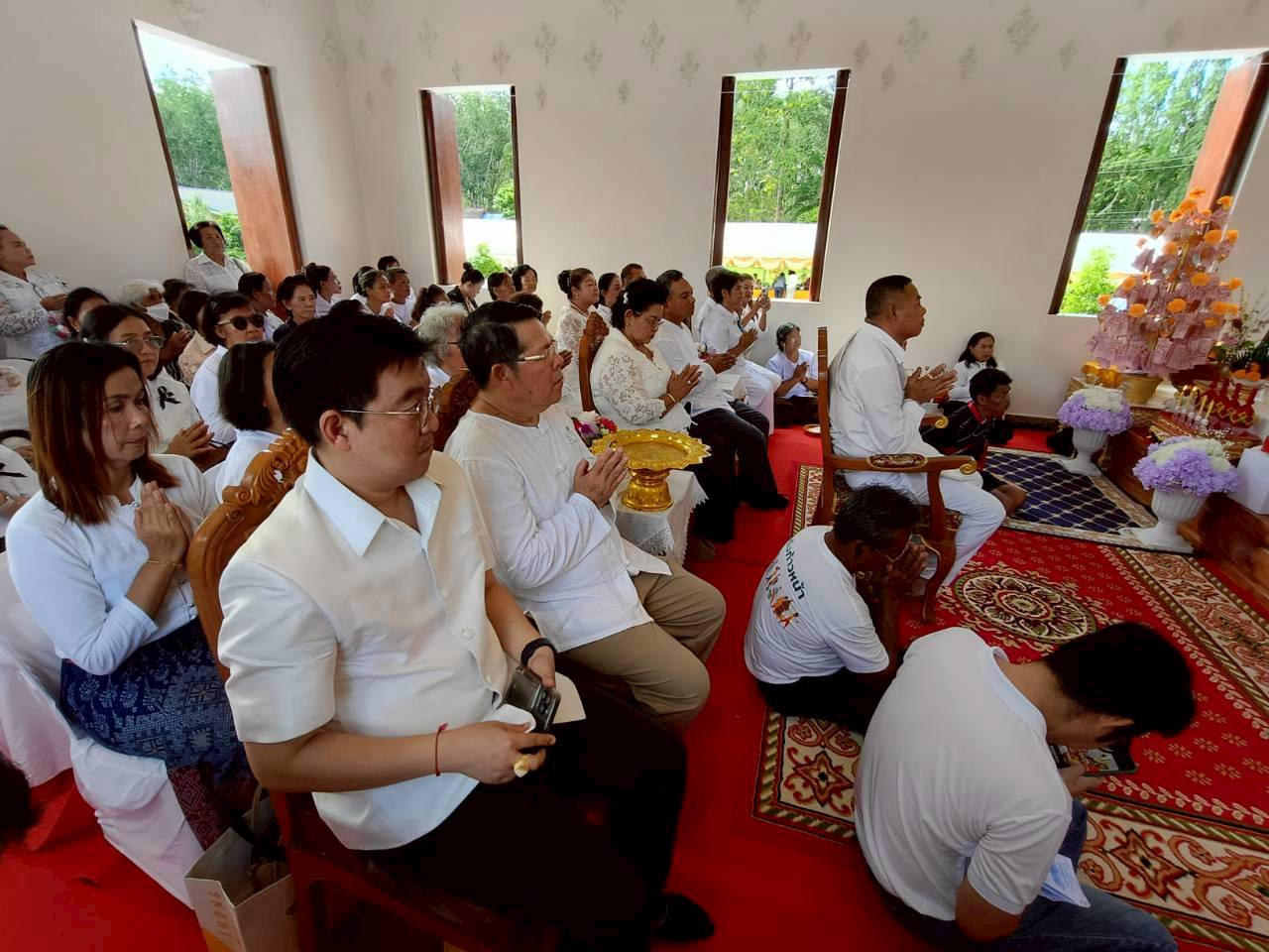 ภาพร่วมพิธีกรรมวัดกันตังใต้