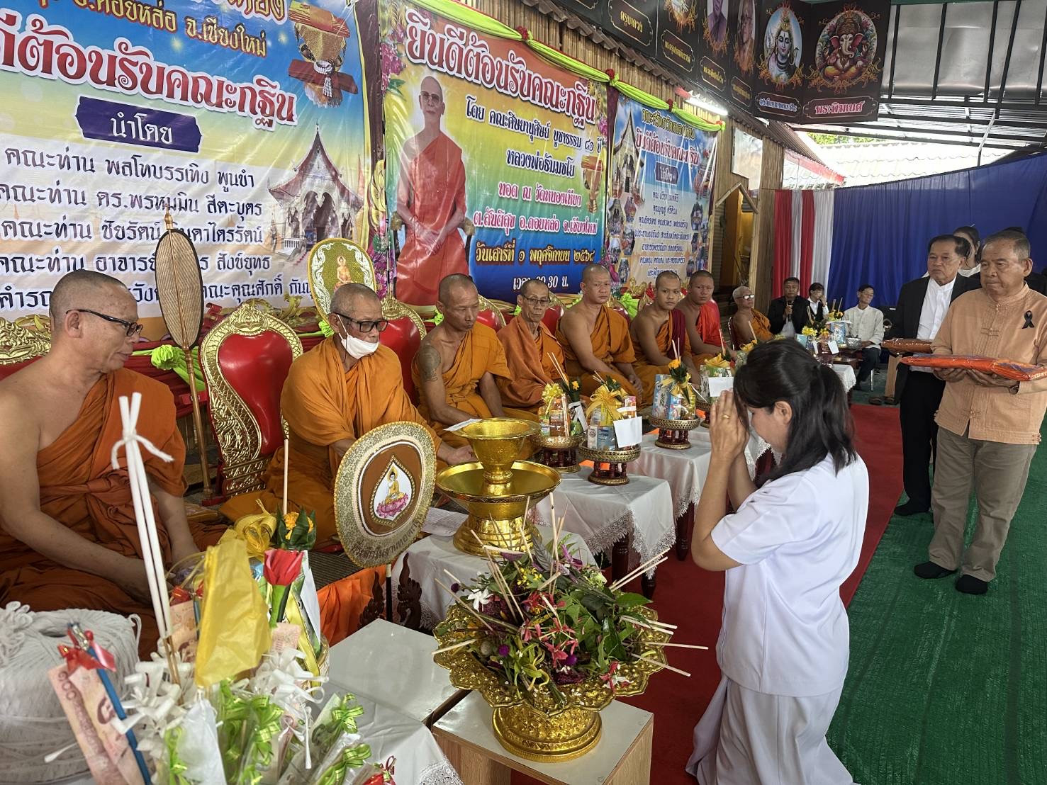 ภาพร่วมพิธีกรรมวัดหนองเหียง