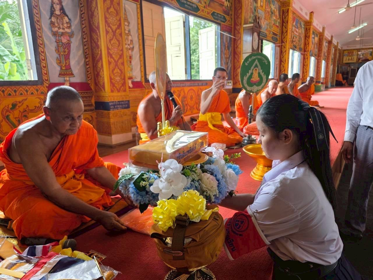 ภาพร่วมพิธีกรรมวัดธรรมจริยาวาส