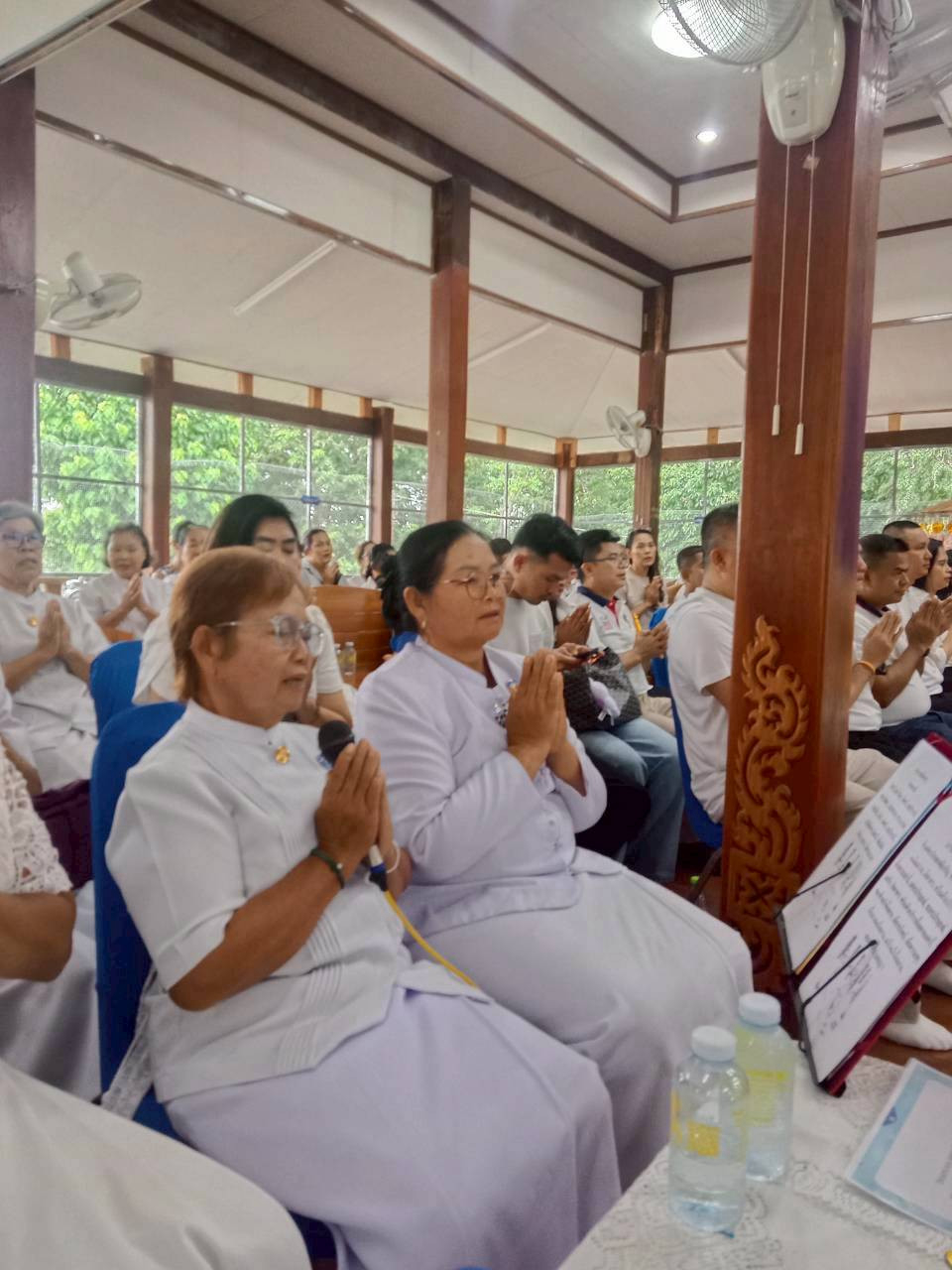 ภาพกล่าวคำถวายกฐินวัดดงปู