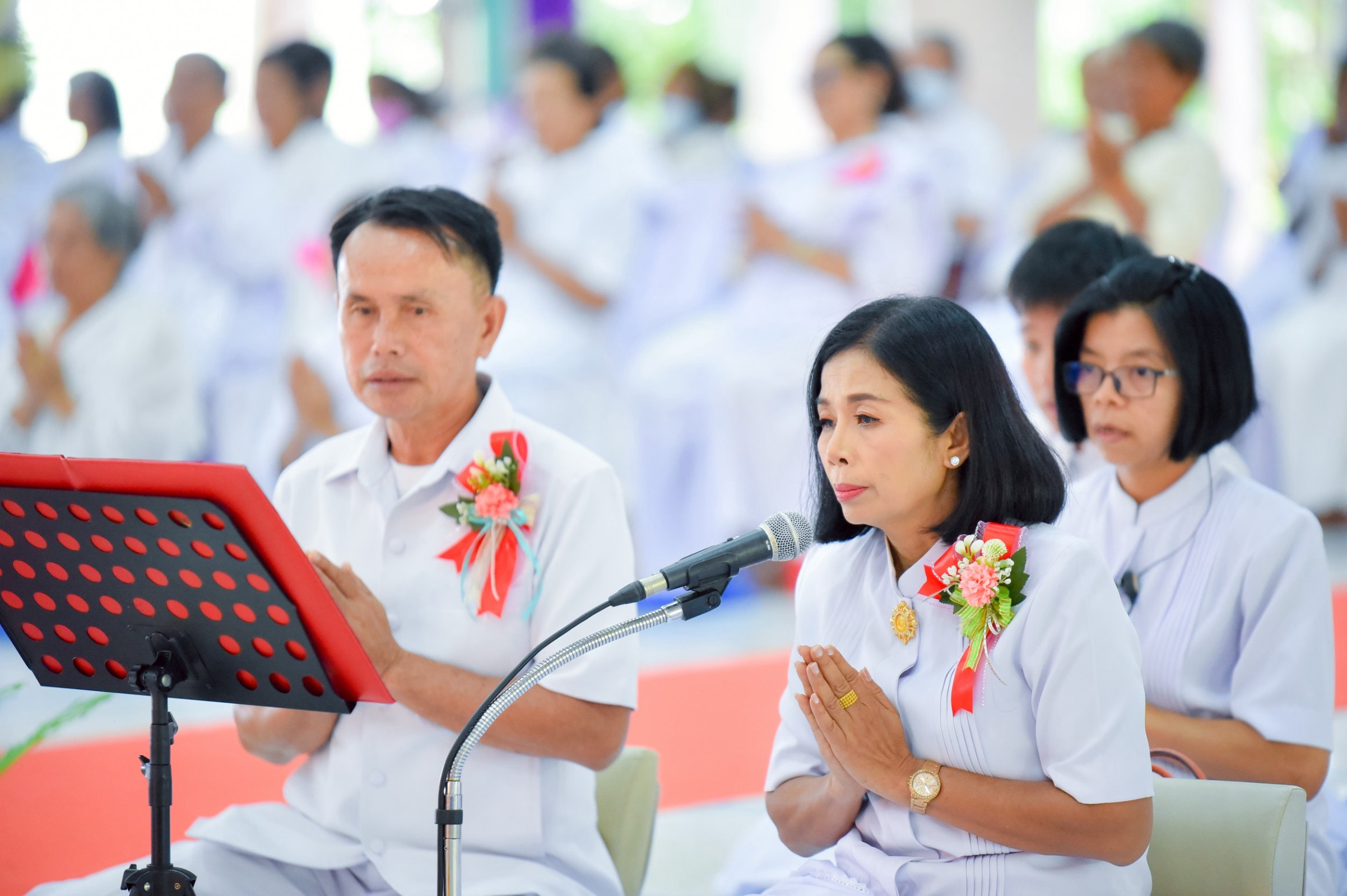 ภาพกล่าวคำถวายกฐินศูนย์อบรมเยาวชนสุรินทร์