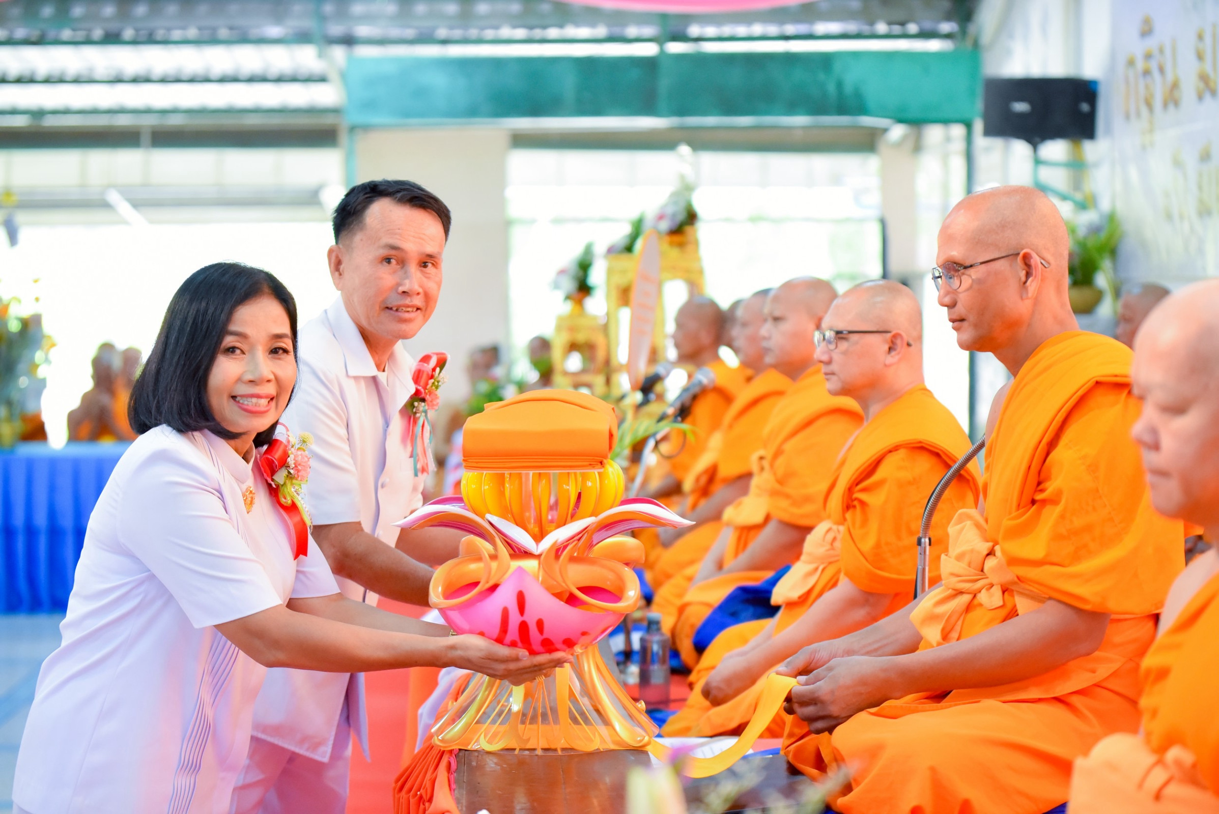 ภาพร่วมพิธีกรรมศูนย์อบรมเยาวชนสุรินทร์