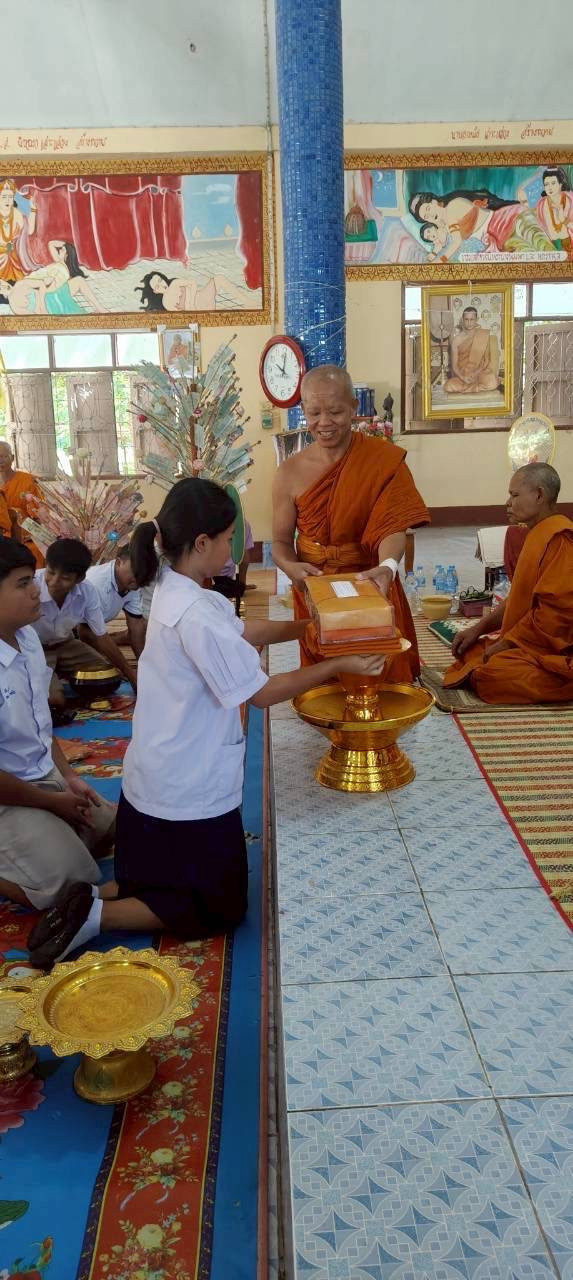 ภาพร่วมพิธีกรรมวัดนาคำ