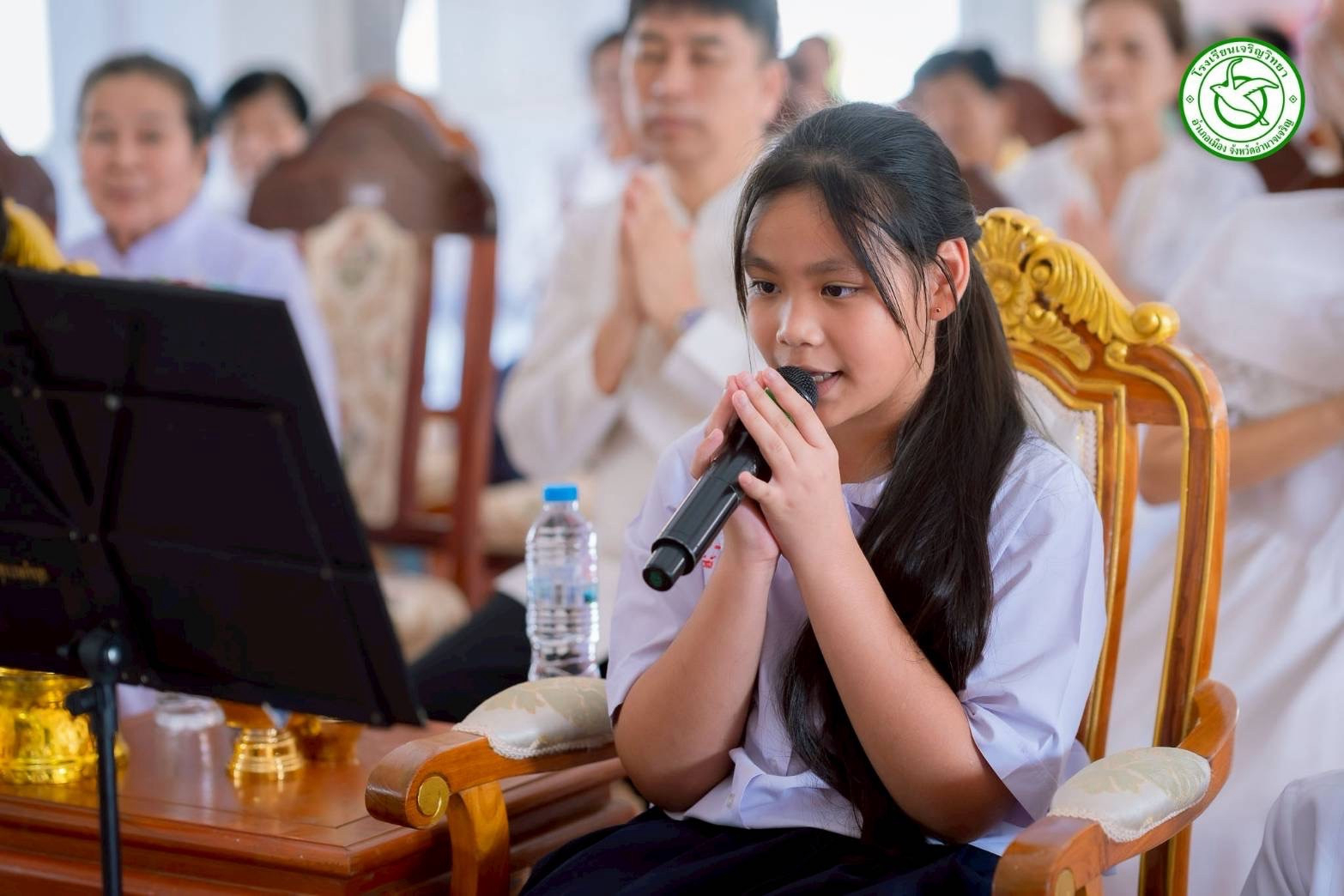 ภาพกล่าวคำถวายกฐินวัดพันธวิชา