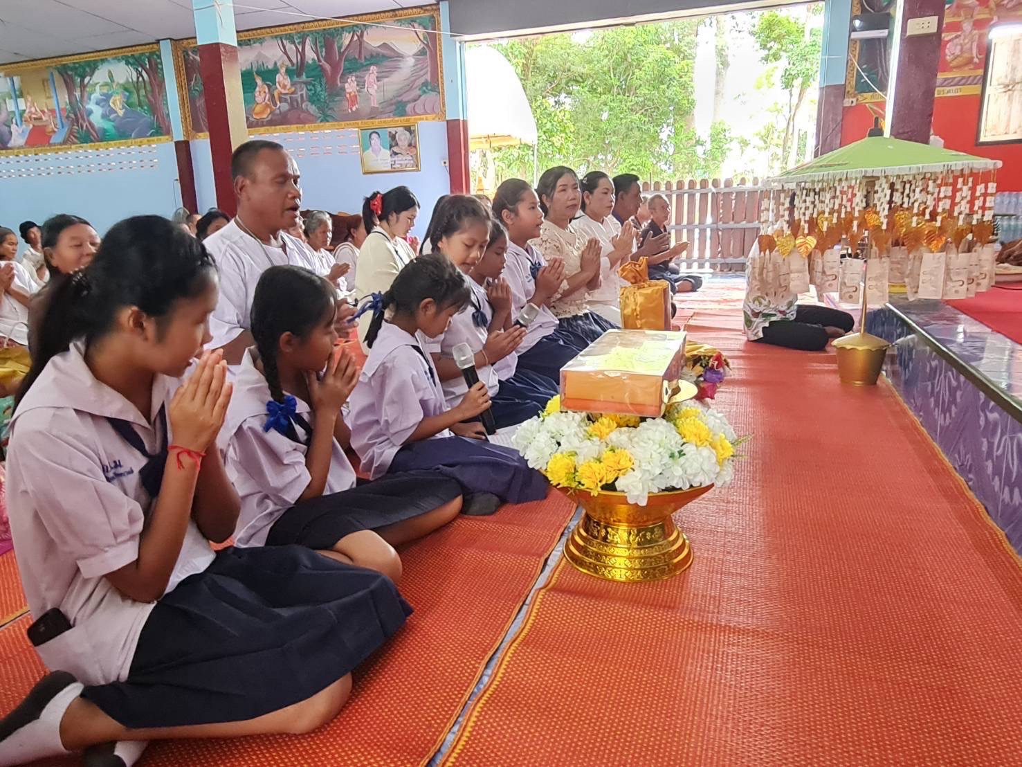 ภาพกล่าวคำถวายกฐินที่พักสงฆ์กุดเชียงมุน