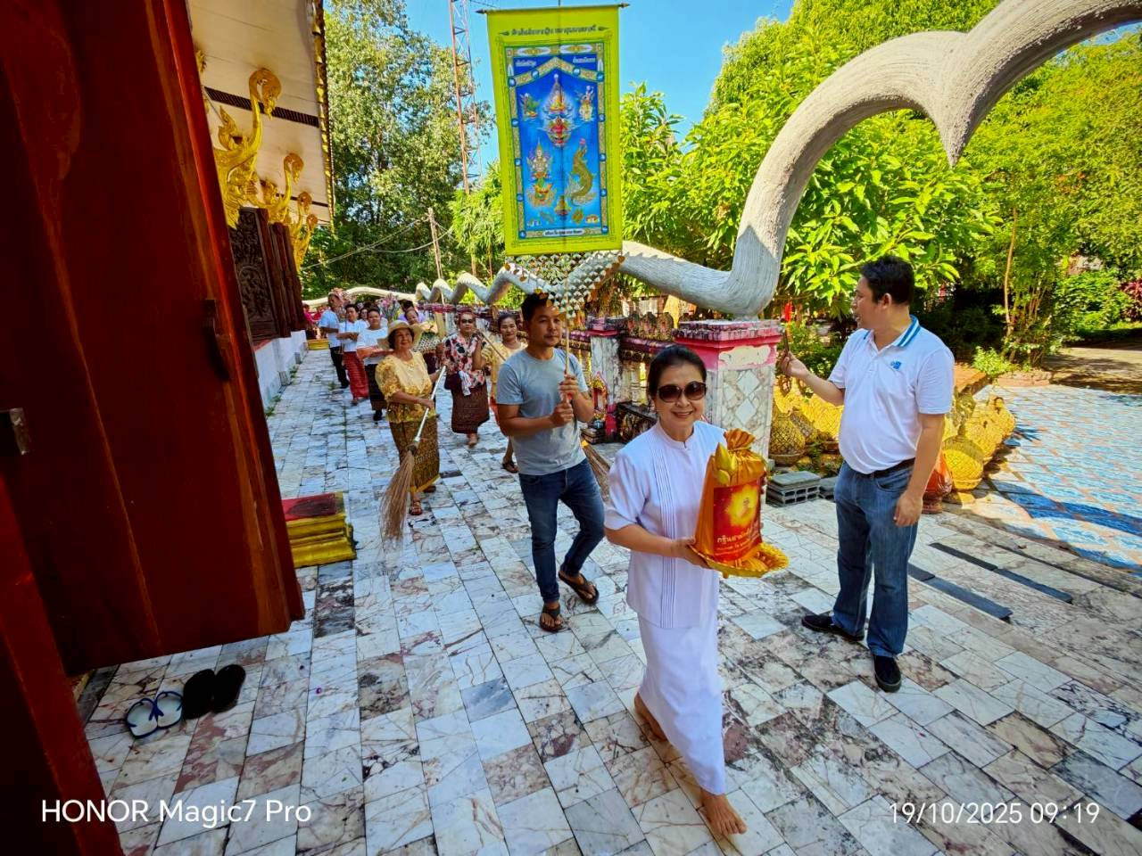 ภาพร่วมพิธีกรรมวัดโสภณธรรมาราม