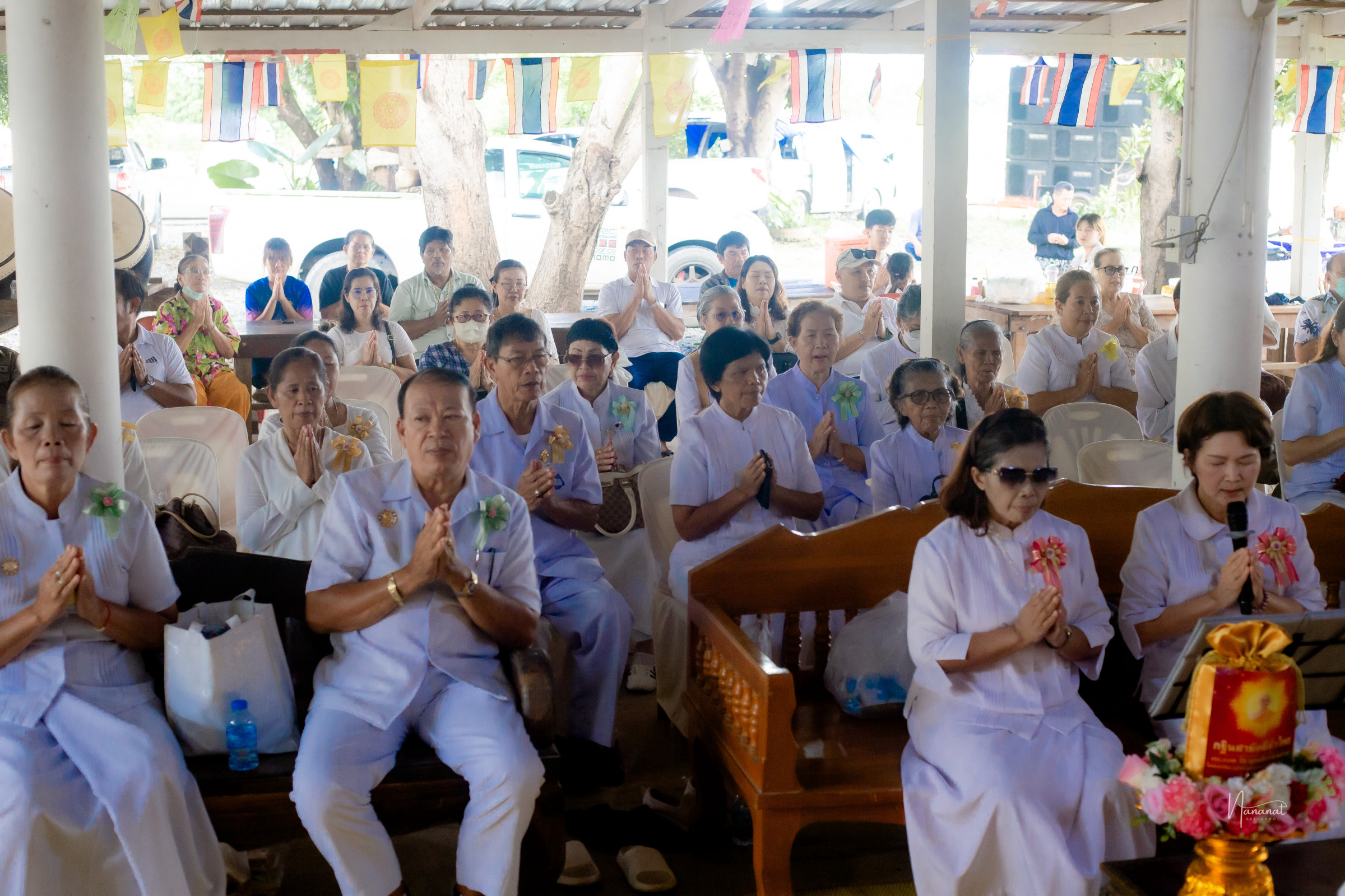 ภาพร่วมพิธีกรรมวัดสระใหญ่