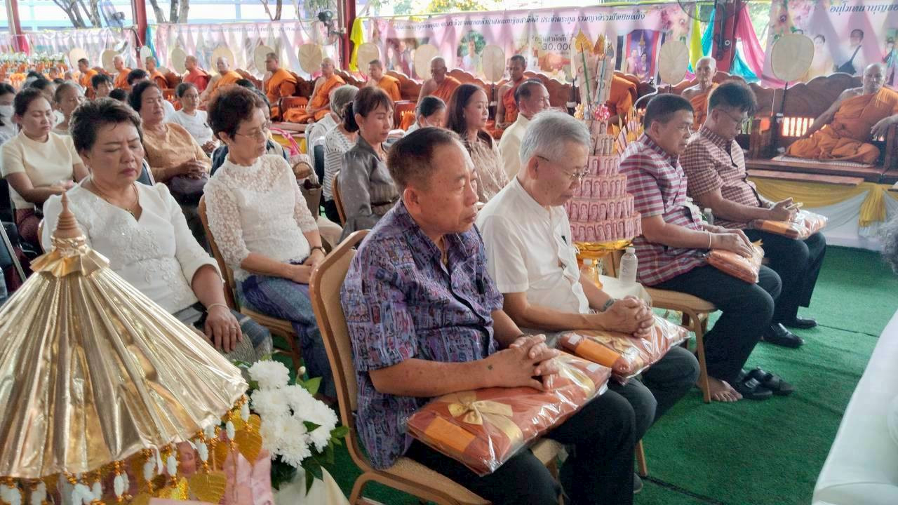 ภาพร่วมพิธีกรรมวัดห้วยเจริญสุข