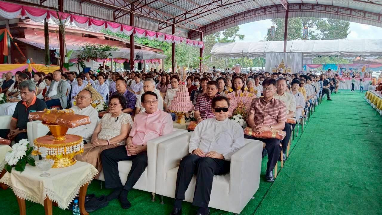 ภาพร่วมพิธีกรรมวัดห้วยเจริญสุข