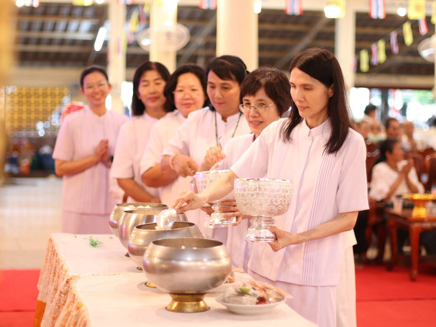 ภาพร่วมพิธีกรรมวัดโคกสำโรง