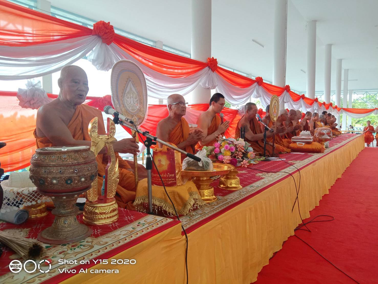 ภาพร่วมพิธีกรรมสำนักปฏิบัติธรรมสาขาวัดแก้วพิจิตร