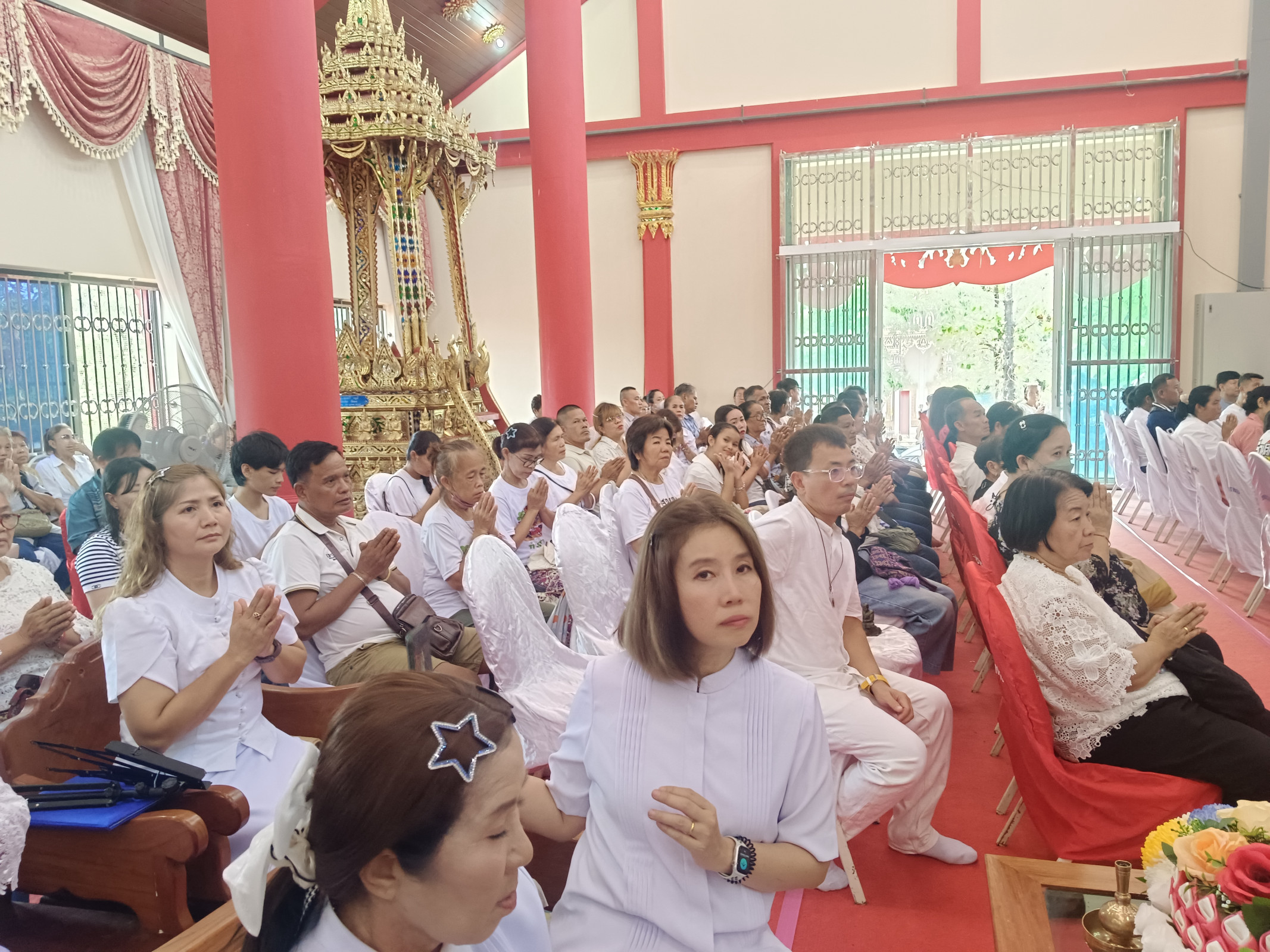 ภาพร่วมพิธีกรรมวัดใหม่กวางทอง