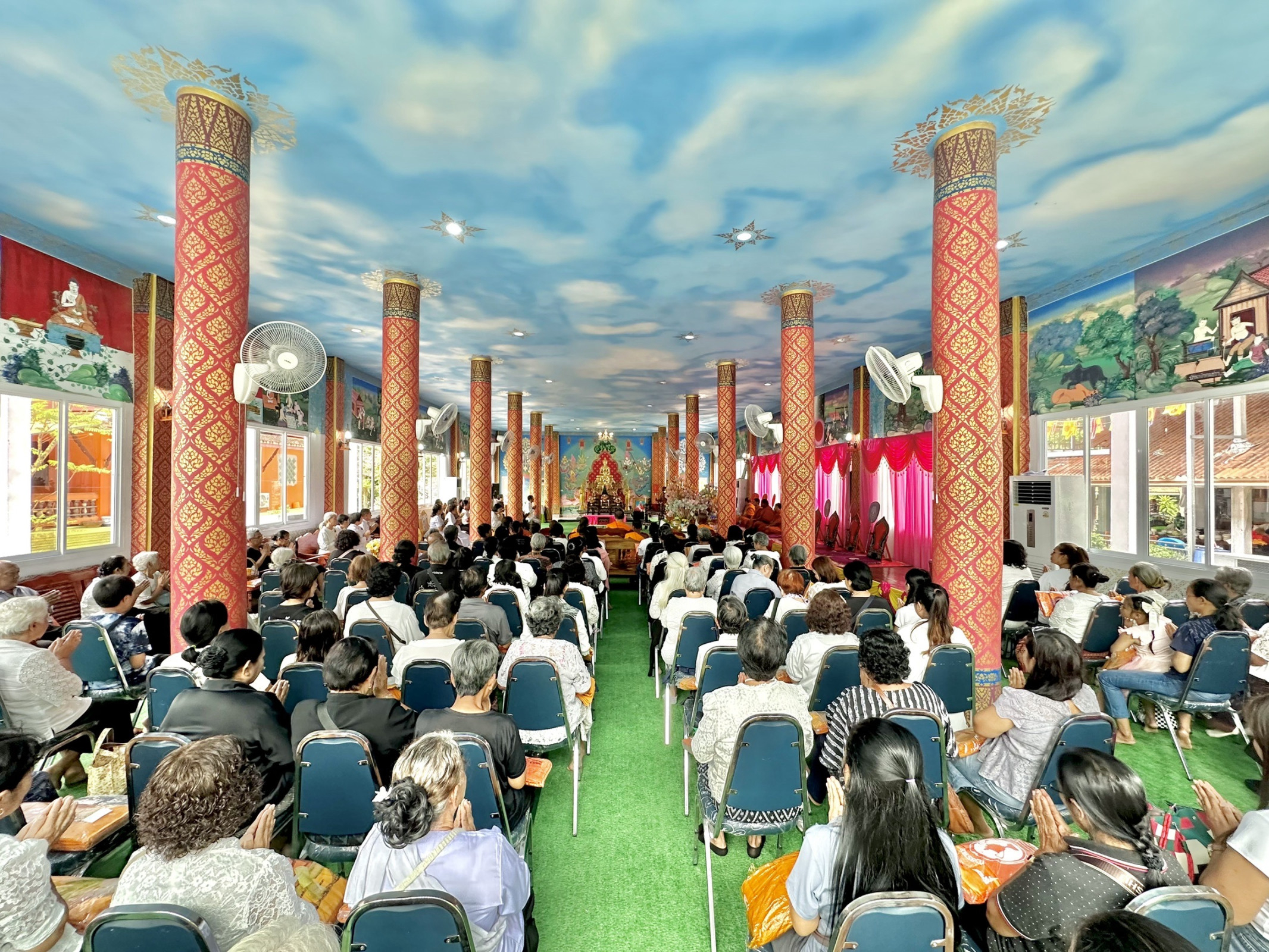 ภาพร่วมพิธีกรรมวัดคอกช้าง