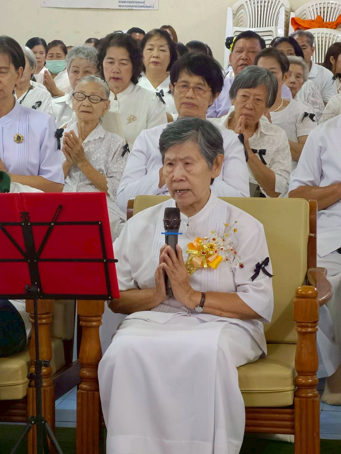ภาพกล่าวคำถวายกฐินวัดศรีมิ่งแก้ว