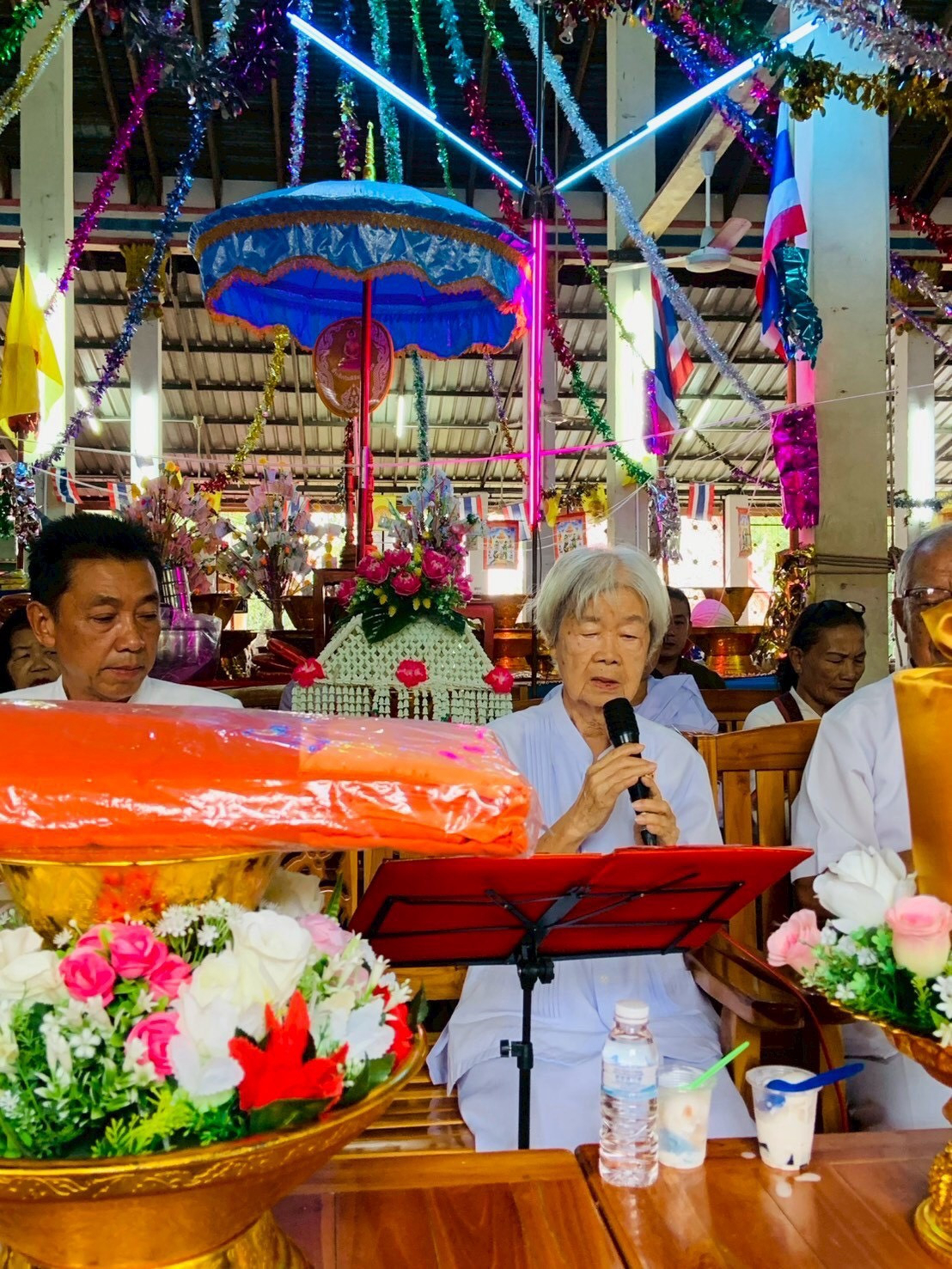 ภาพกล่าวคำถวายกฐินวัดวิเวกวนาราม