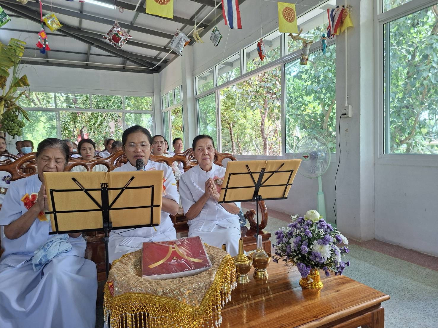 ภาพกล่าวคำถวายกฐินวัดโคกเปราะหอม