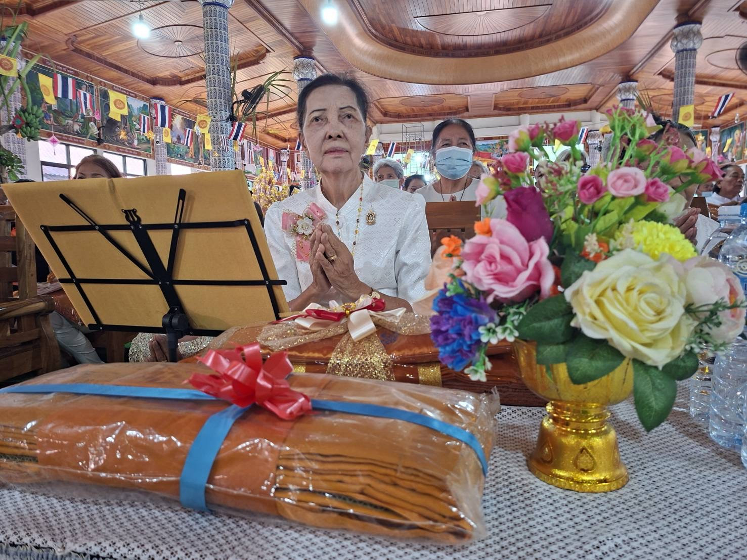 ภาพร่วมพิธีกรรมวัดมะรุม