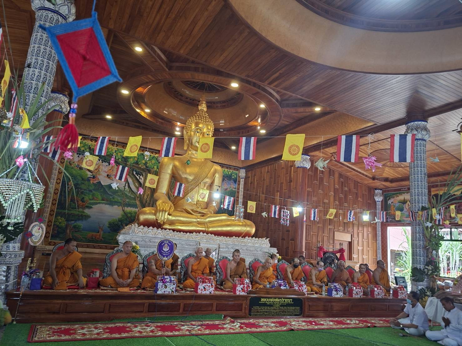 ภาพร่วมพิธีกรรมวัดมะรุม