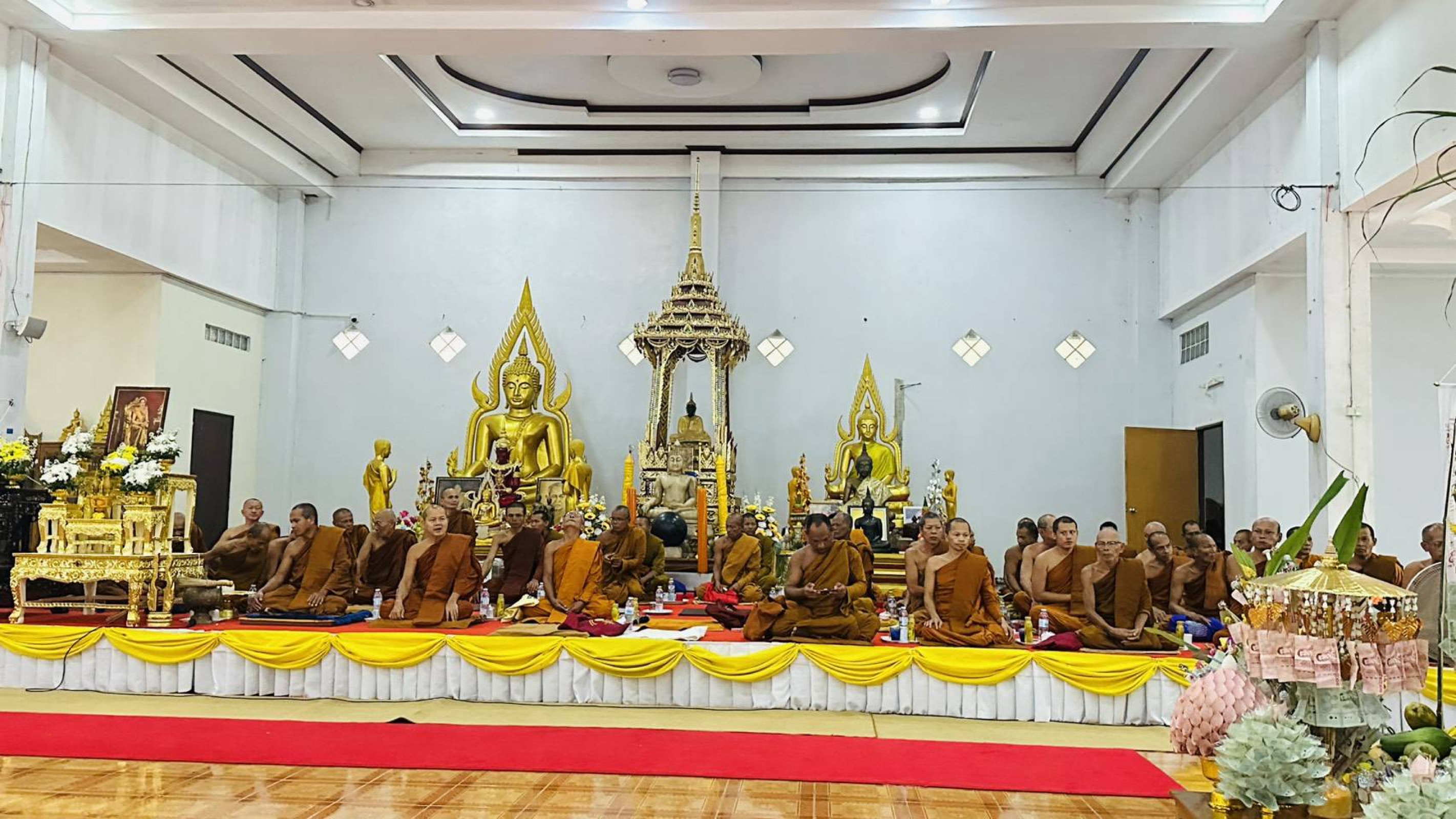 ภาพร่วมพิธีกรรมวัดไพศาลพัฒนา