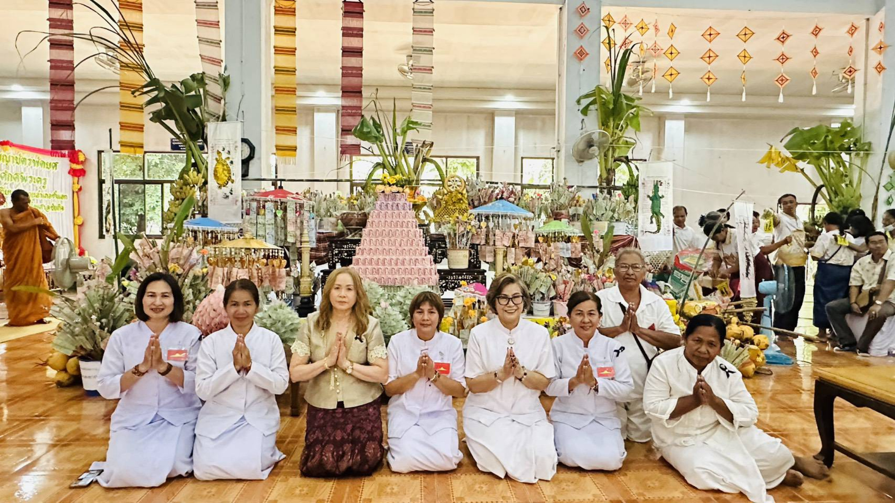 ภาพร่วมพิธีกรรมวัดไพศาลพัฒนา