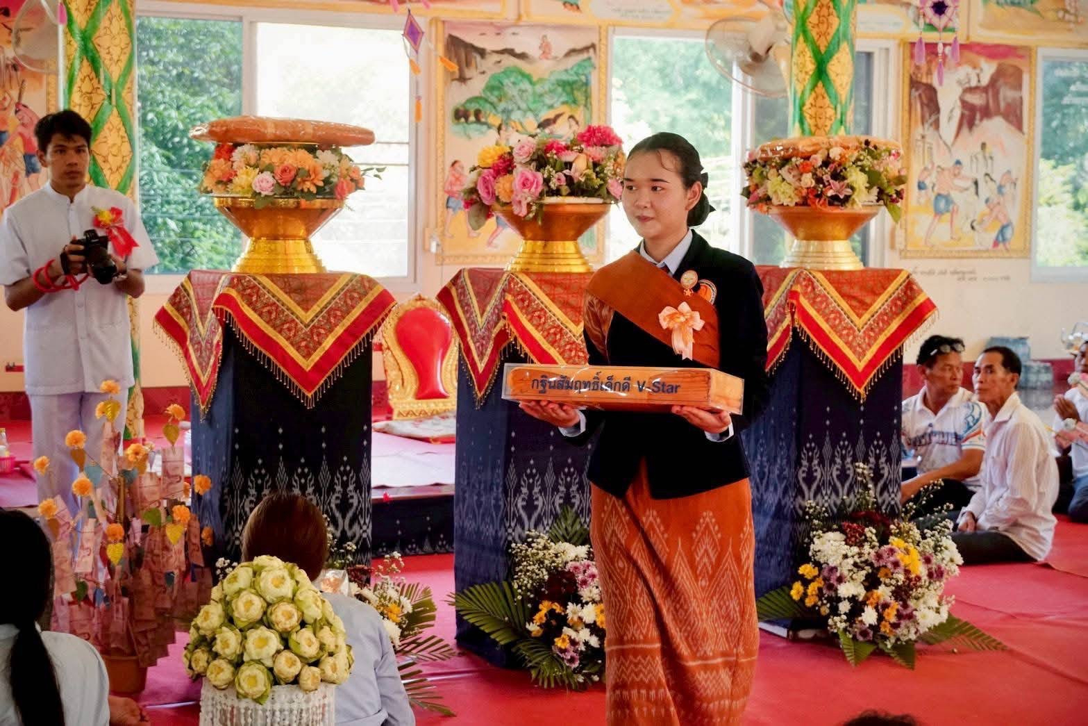 ภาพร่วมพิธีกรรมวัดศรีเทพเลิงสดวนาราม