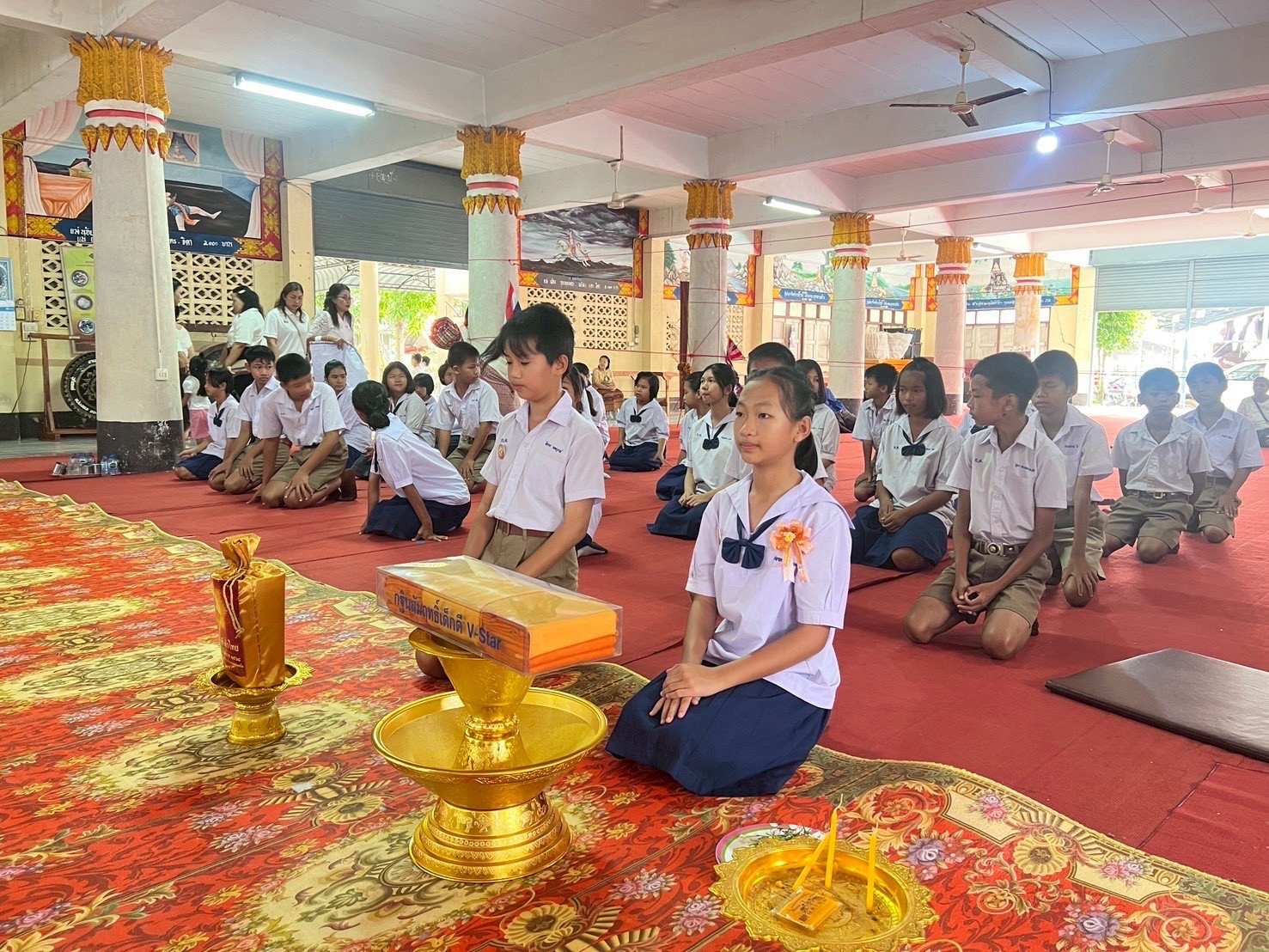 ภาพร่วมพิธีกรรมวัดศรีสว่าง