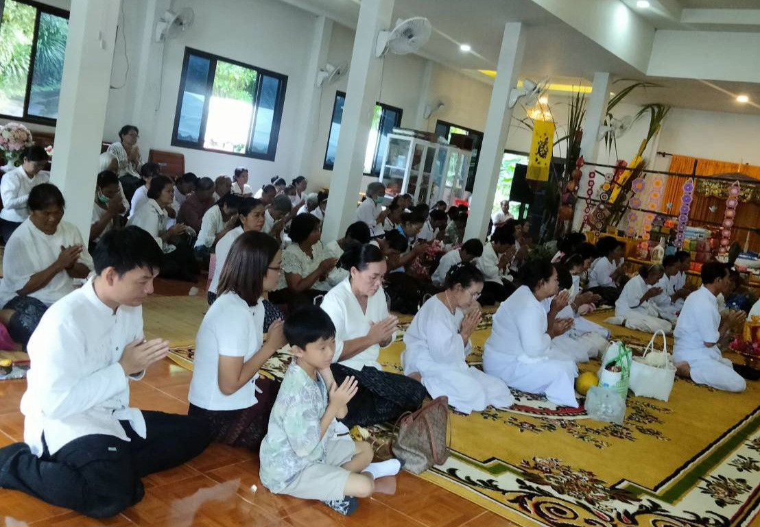 ภาพร่วมพิธีกรรมวัดพุทธบรรพต