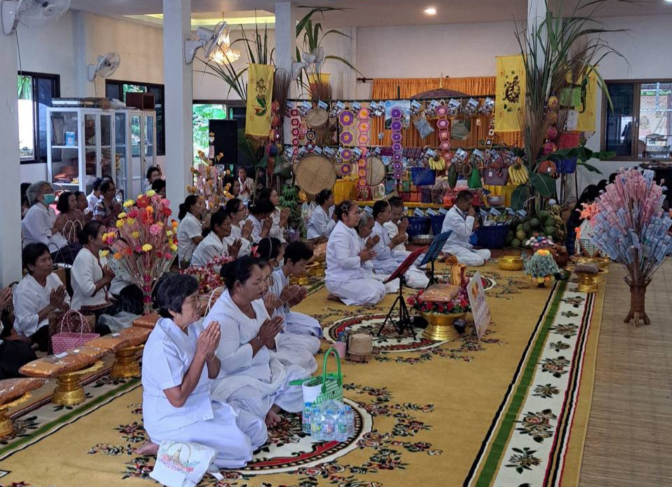 ภาพร่วมพิธีกรรมวัดพุทธบรรพต