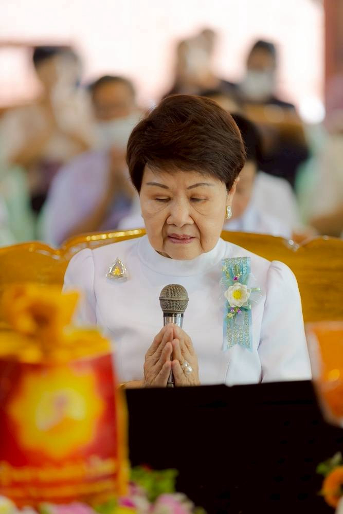 ภาพกล่าวคำถวายกฐินวัดบุญเกิด