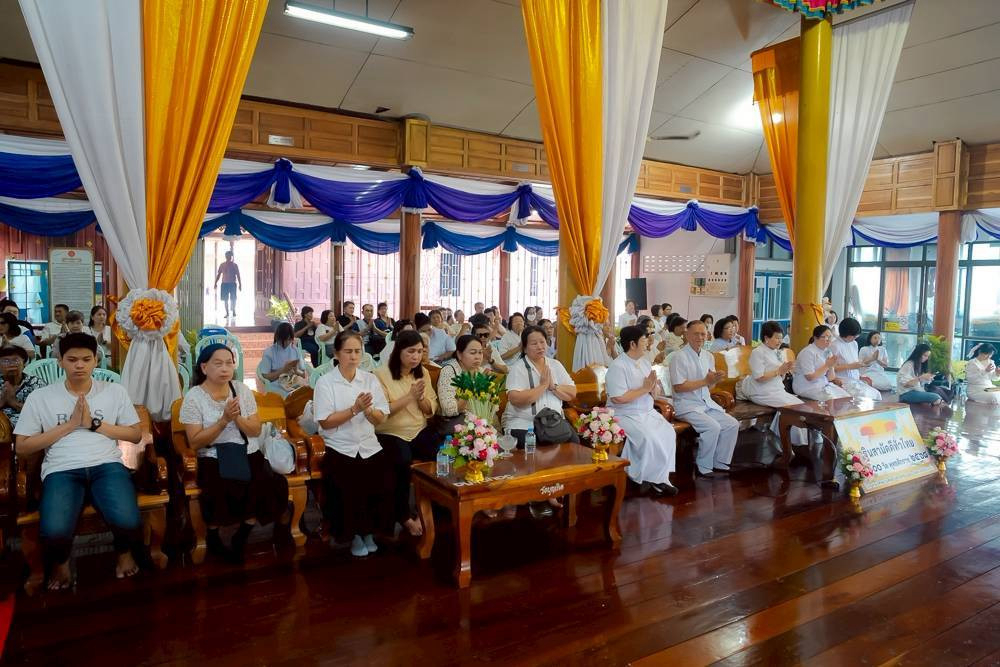 ภาพร่วมพิธีกรรมวัดบุญเกิด