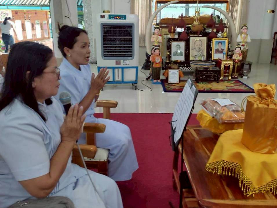 ภาพร่วมพิธีกรรมวัดซอยสอง