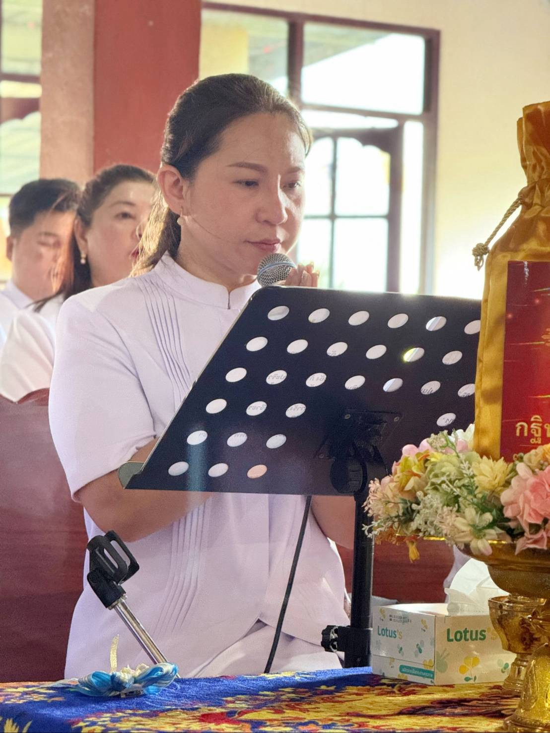 ภาพกล่าวคำถวายกฐินวัดเขาวงค์