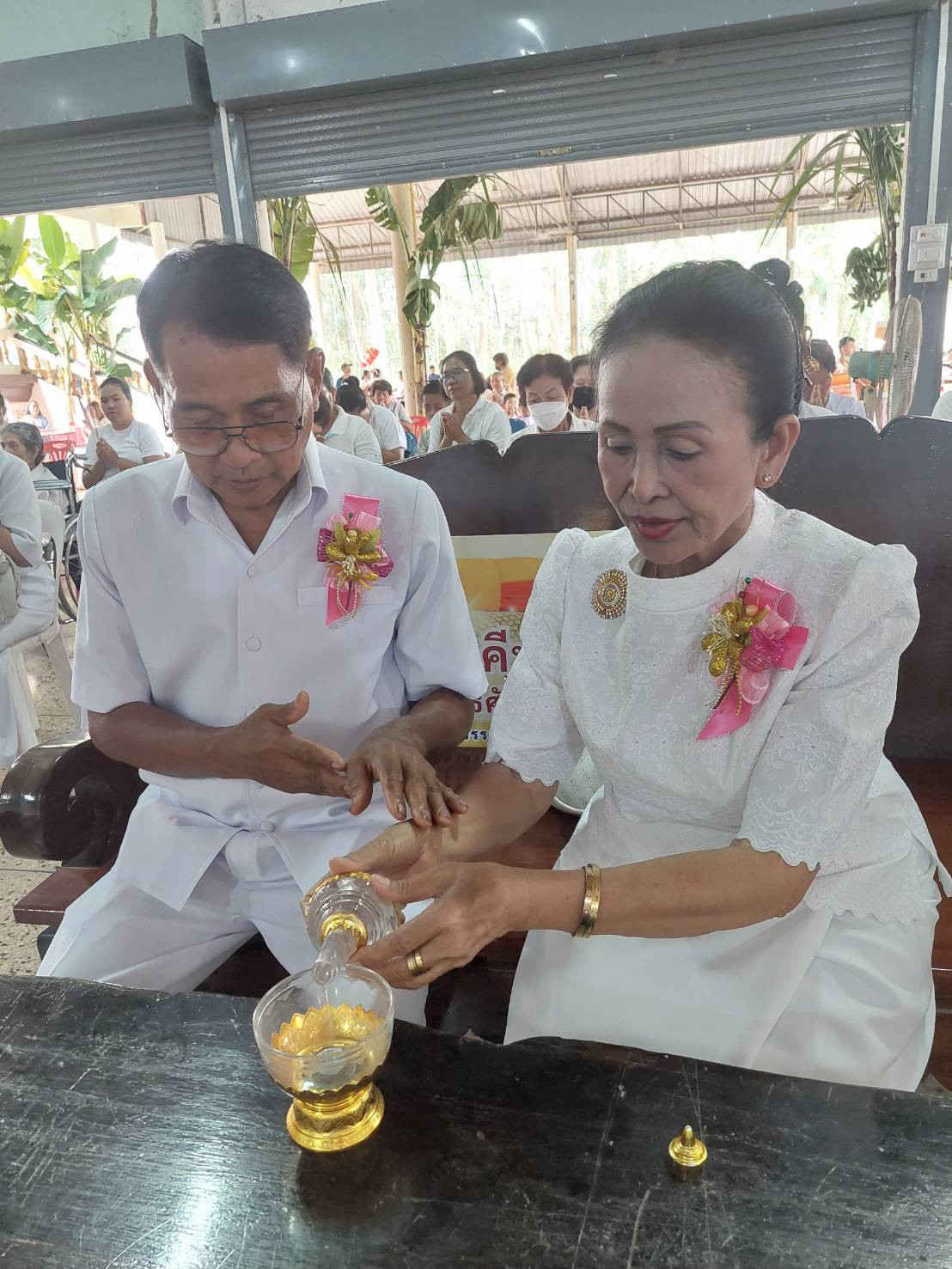 ภาพร่วมพิธีกรรมวัดบ้านหัวนา