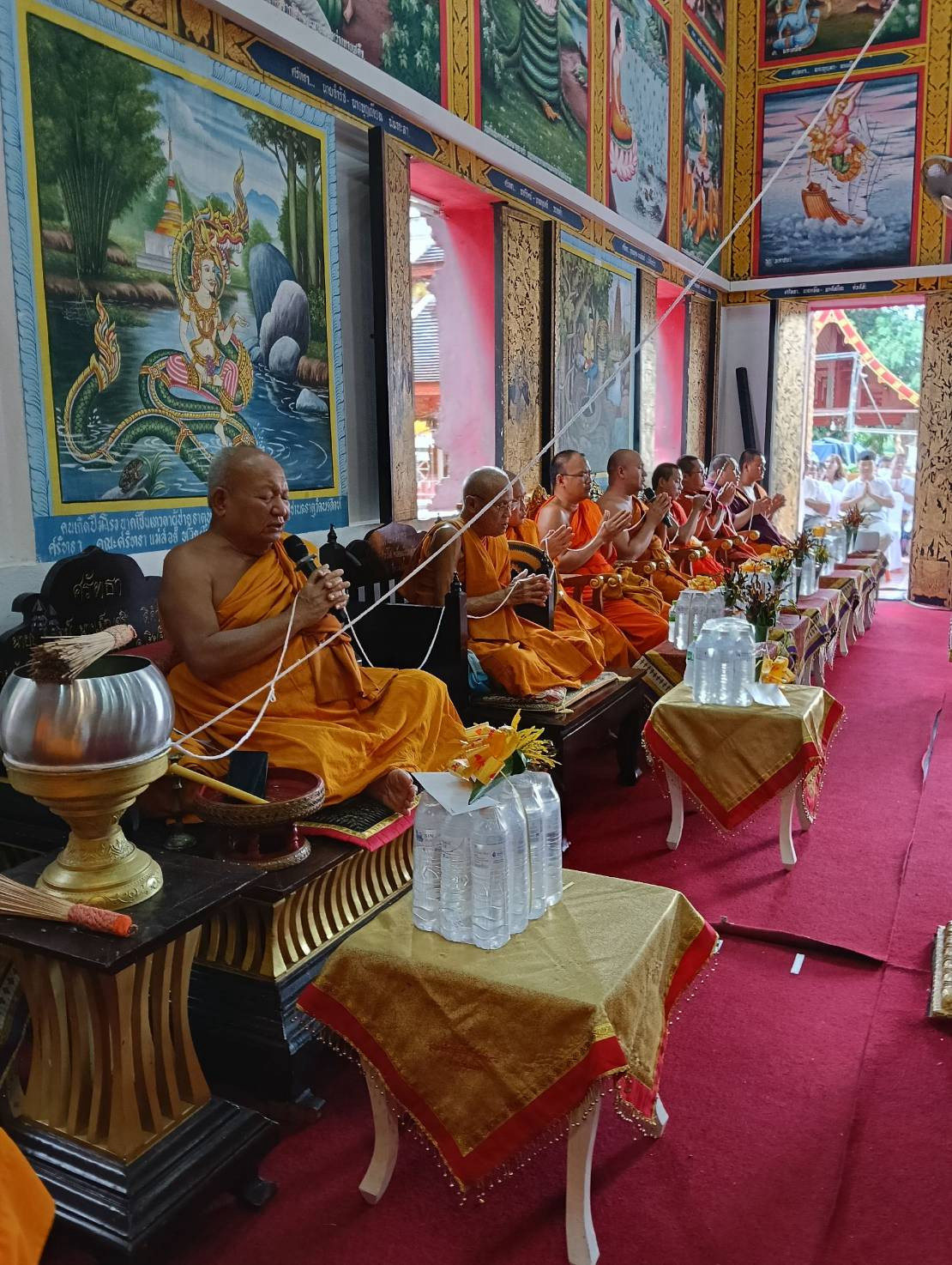 ภาพร่วมพิธีกรรมวัดแม่สอย(แม่สรวย)