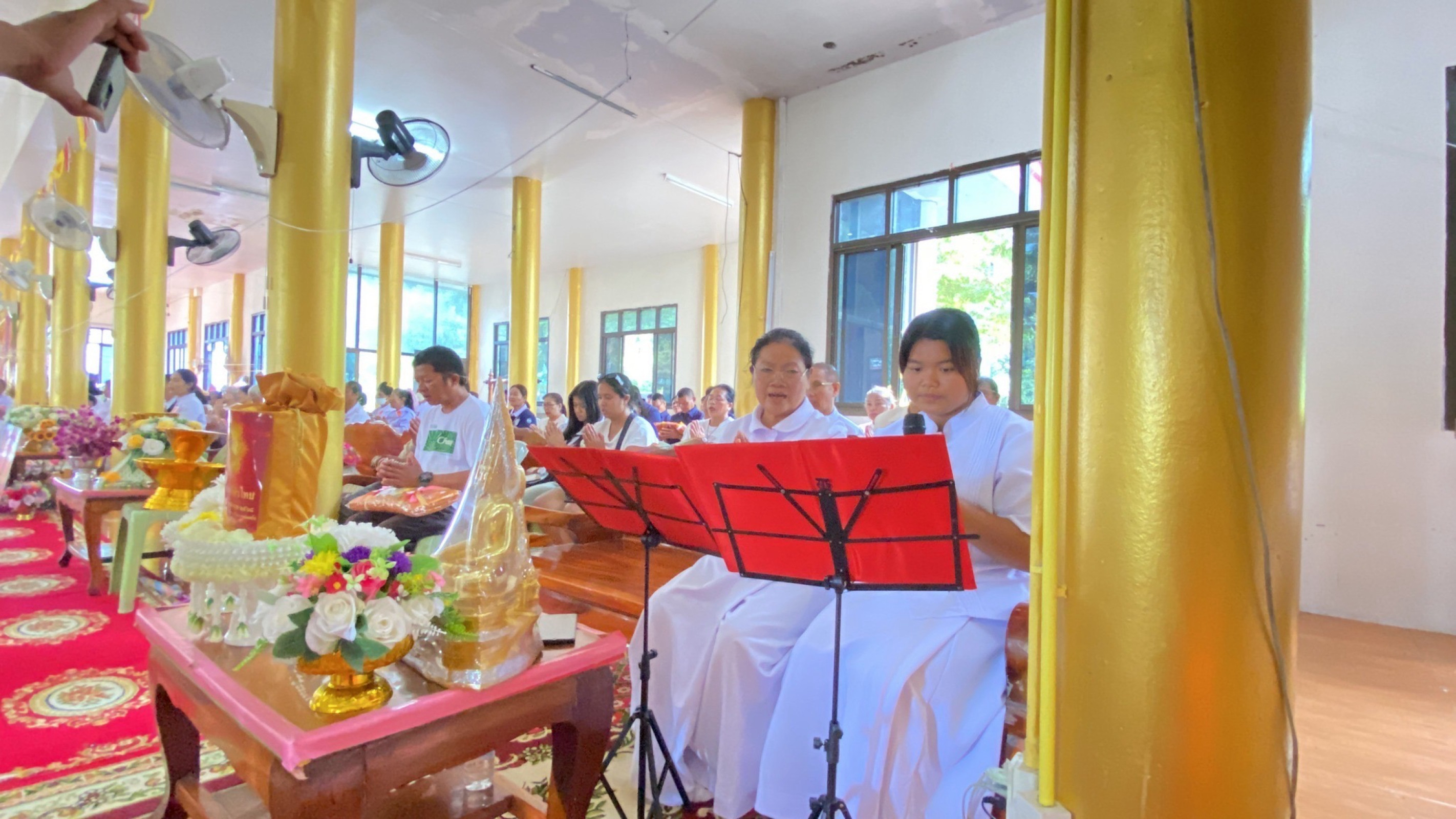 ภาพกล่าวคำถวายกฐินวัดบ้านหนองการะโก