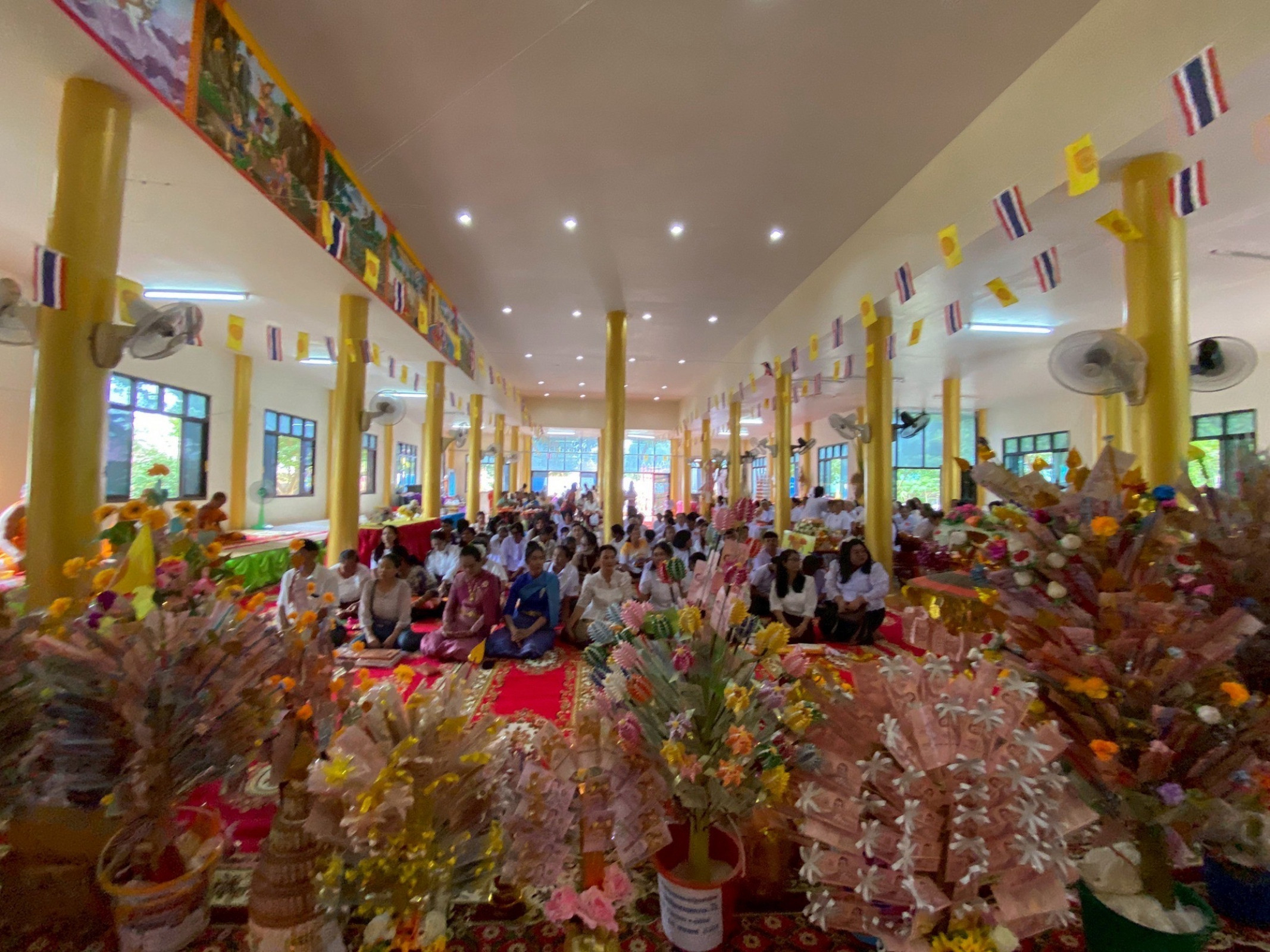 ภาพร่วมพิธีกรรมวัดบ้านหนองการะโก