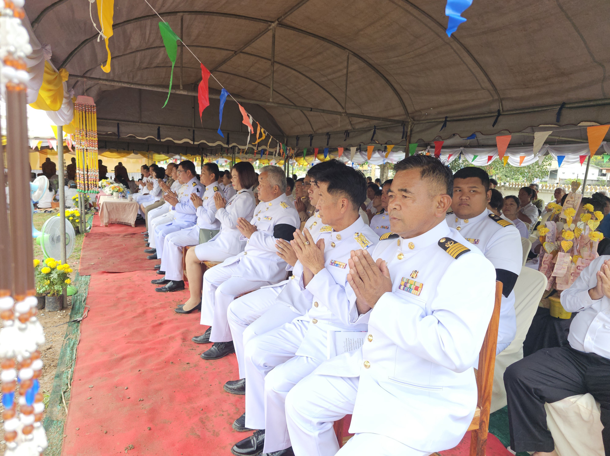 ภาพร่วมพิธีกรรมวัดศรีสุวรรณเลไลยก์