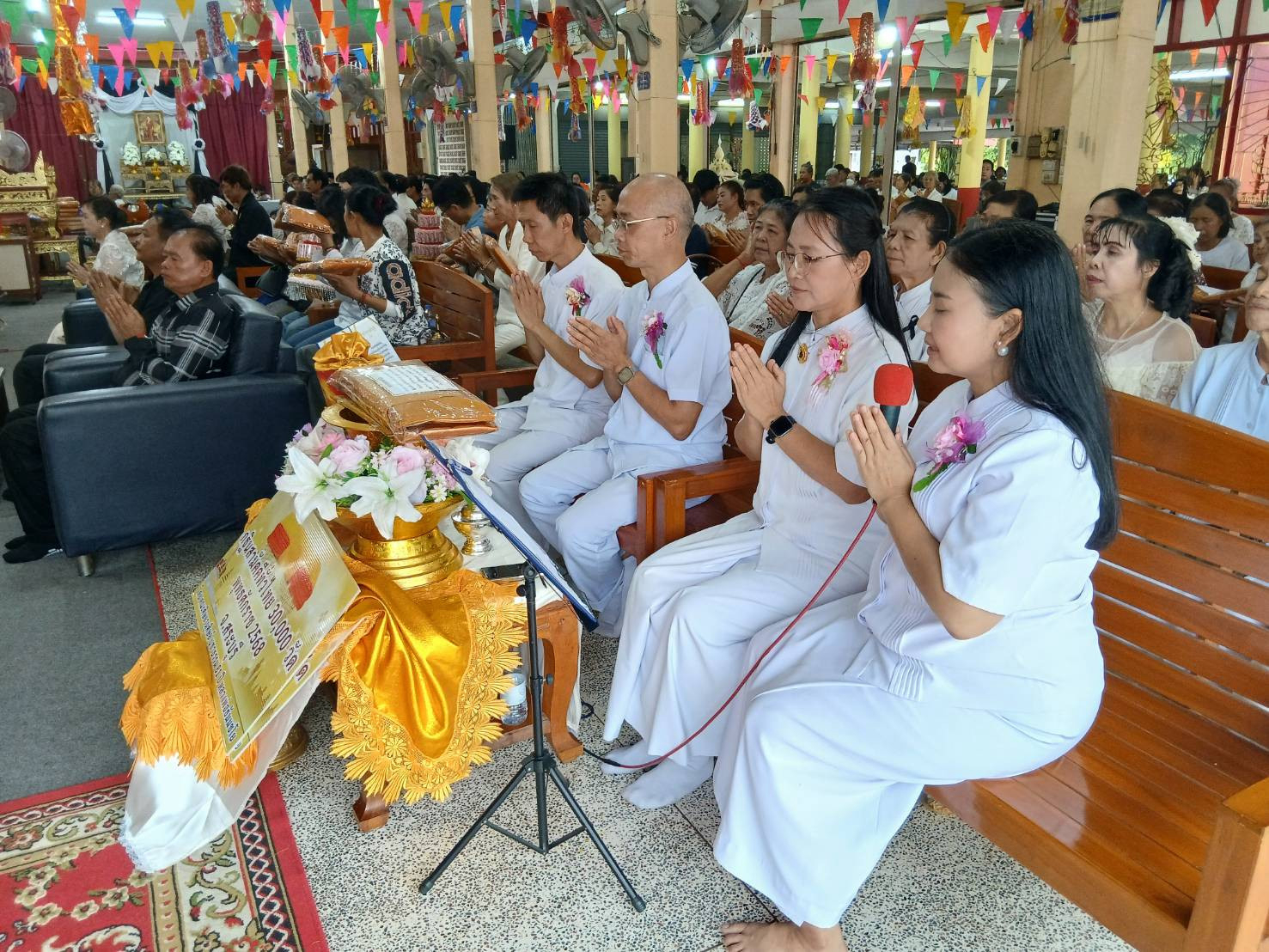 ภาพกล่าวคำถวายกฐินวัดปัญจาภิรมย์