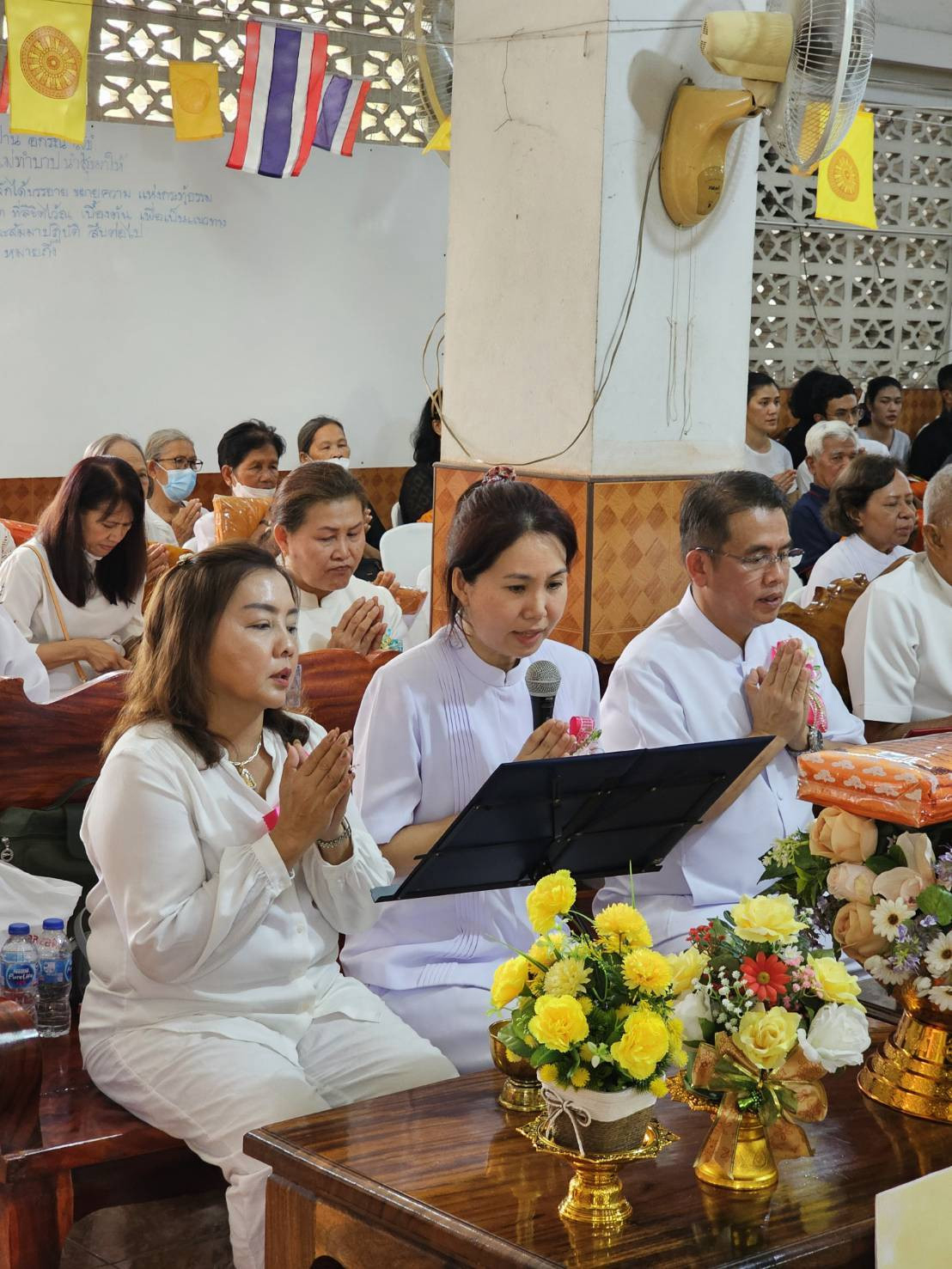 ภาพกล่าวคำถวายกฐินวัดหัวตะพาน